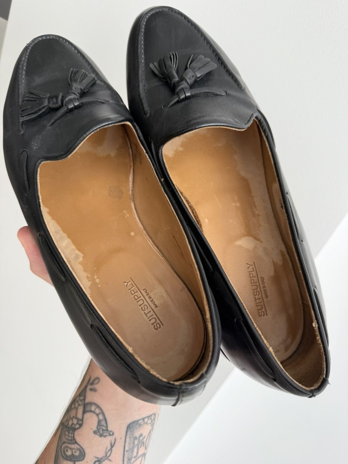 Suitsupply Suitsupply Leather Black Loafers Shoes Size EU 44 Size US 11 / EU 44 - 11 Thumbnail