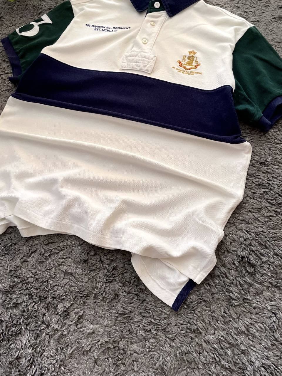 Polo Ralph Lauren × Vintage 00s Polo Ralph Lauren T-Shirt Streetwear Chief Keef Logo Y2k Size US M / EU 48-50 / 2 - 5 Thumbnail