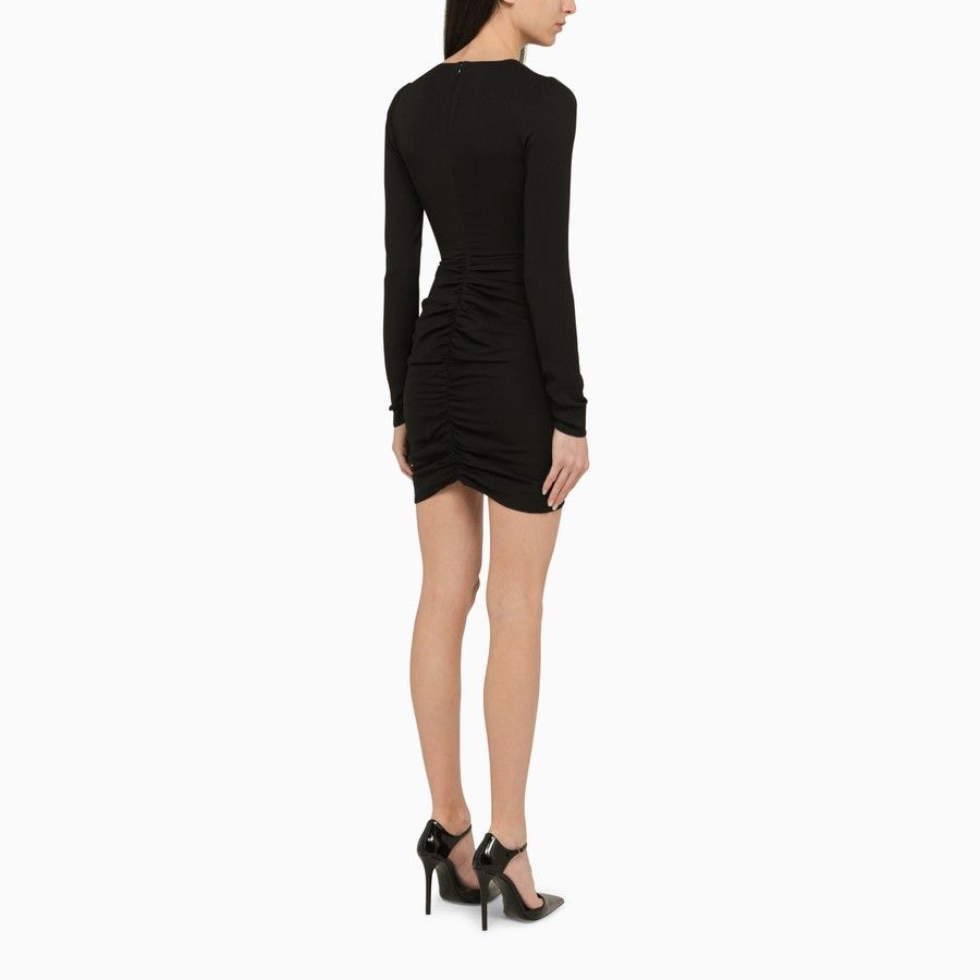 Dsquared2 o1d2blof0824 Short Dress in Black Size M / US 6-8 / IT 42-44 - 3 Thumbnail