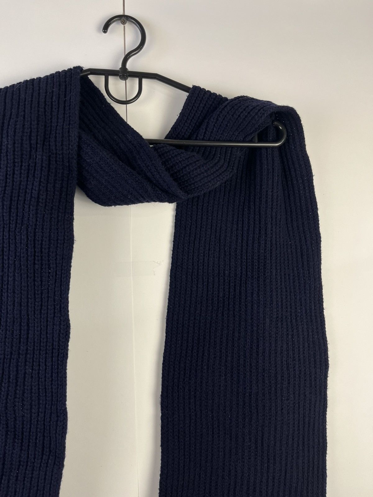 Stone Island Stone Island Ribbed Scarf Wool Casual Patch Program Size ONE SIZE - 4 Thumbnail
