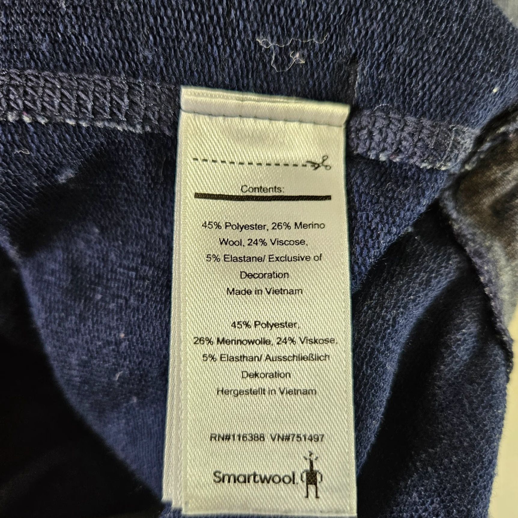 Smartwool Smartwool Womens Reset Hooded Pullover Sz Small Blue Wool Blend Hoodie Pullover Womens Small Blue Wool Blend Size S / US 4 / IT 40 - 4 Thumbnail