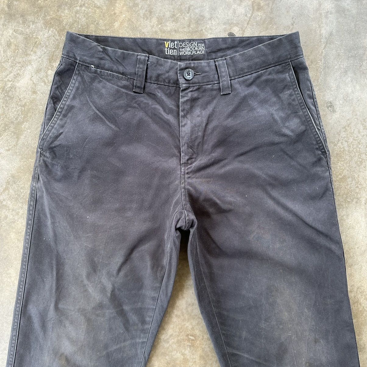 Japanese Brand Vintage Viettien Black Casual Trousers Pants Size US 30 / EU 46 - 2 Thumbnail