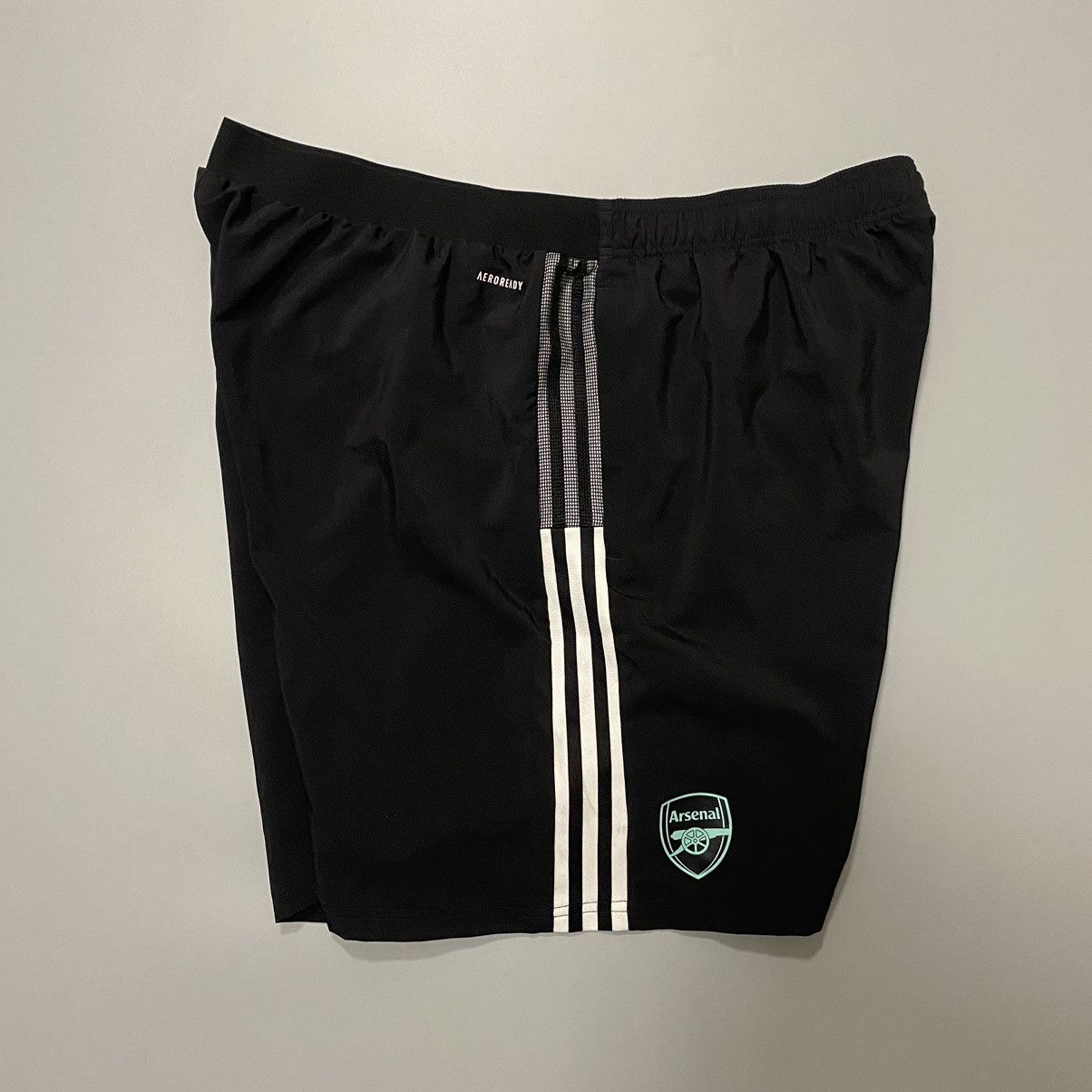 Adidas Arsenal FC Adidas 2021 Training Shorts 3XL Black Football Size US 44 / EU 60 - 2 Thumbnail