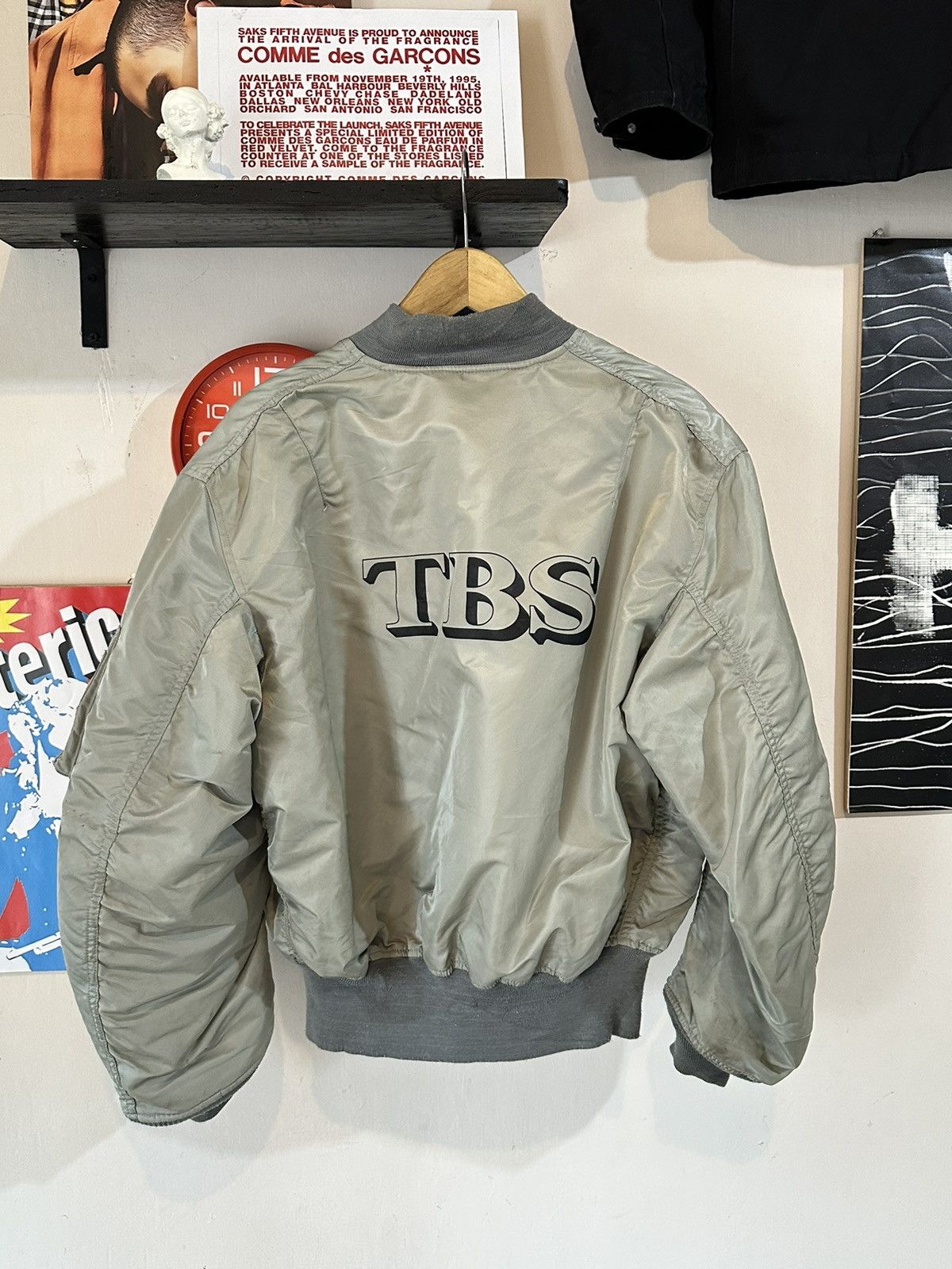 90s Vintage TBS by CAB Clothing MA1 USAF Bomber Jacket Bombers