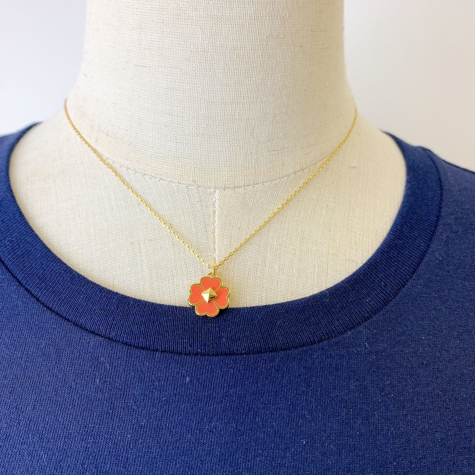 Kate Spade Kate Spade O0RU3241 Spades & Studs Enamel Mini Pendant Size ONE SIZE - 1 Thumbnail
