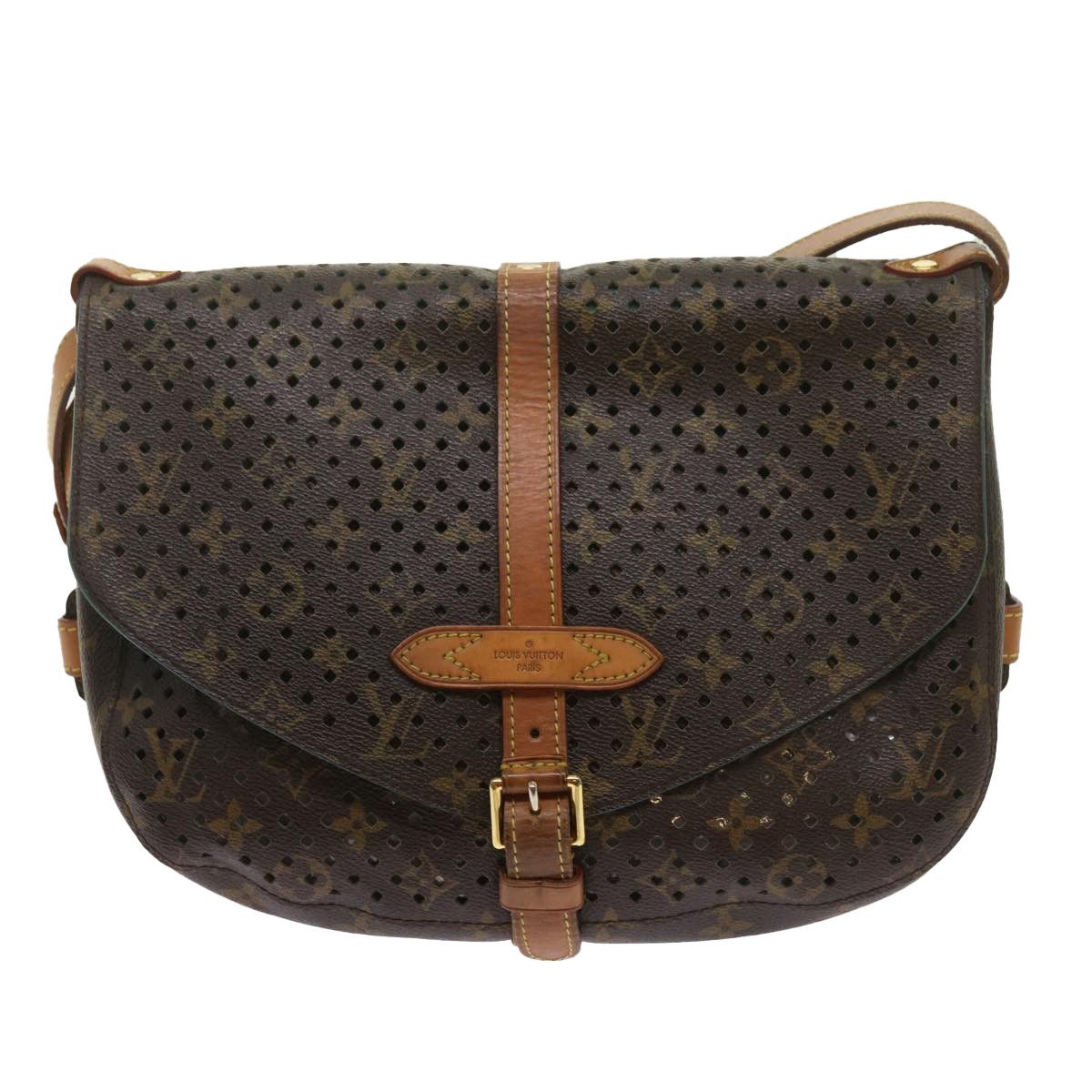 Louis Vuitton Brown Canvas Shoulder Bag (Pre-Owned) Size ONE SIZE - 1 Thumbnail