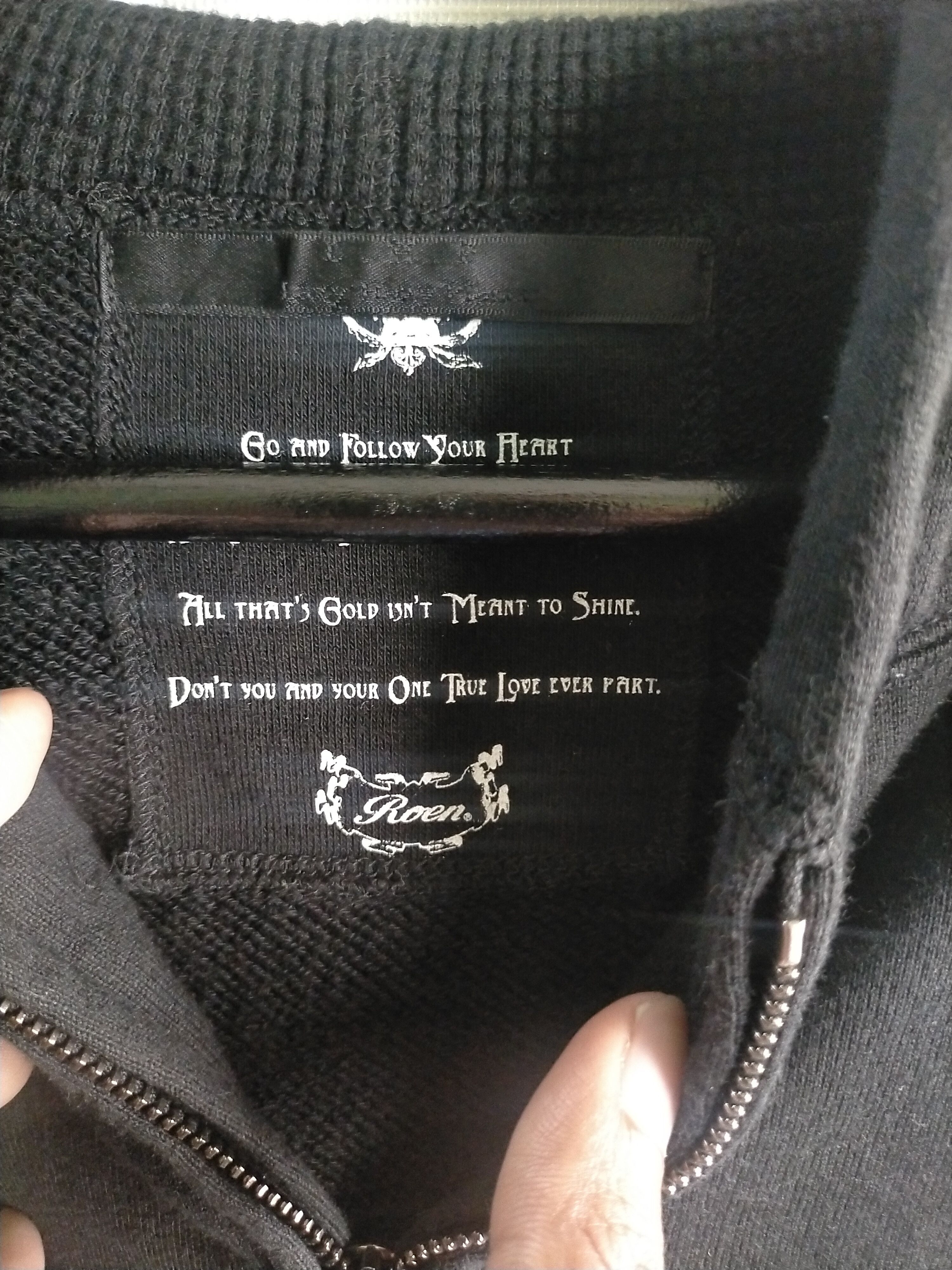 Roen 🔥 Rare Roen x Mastermind Skull Long Sweater Hoodies Size US M / EU 48-50 / 2 - 6 Thumbnail