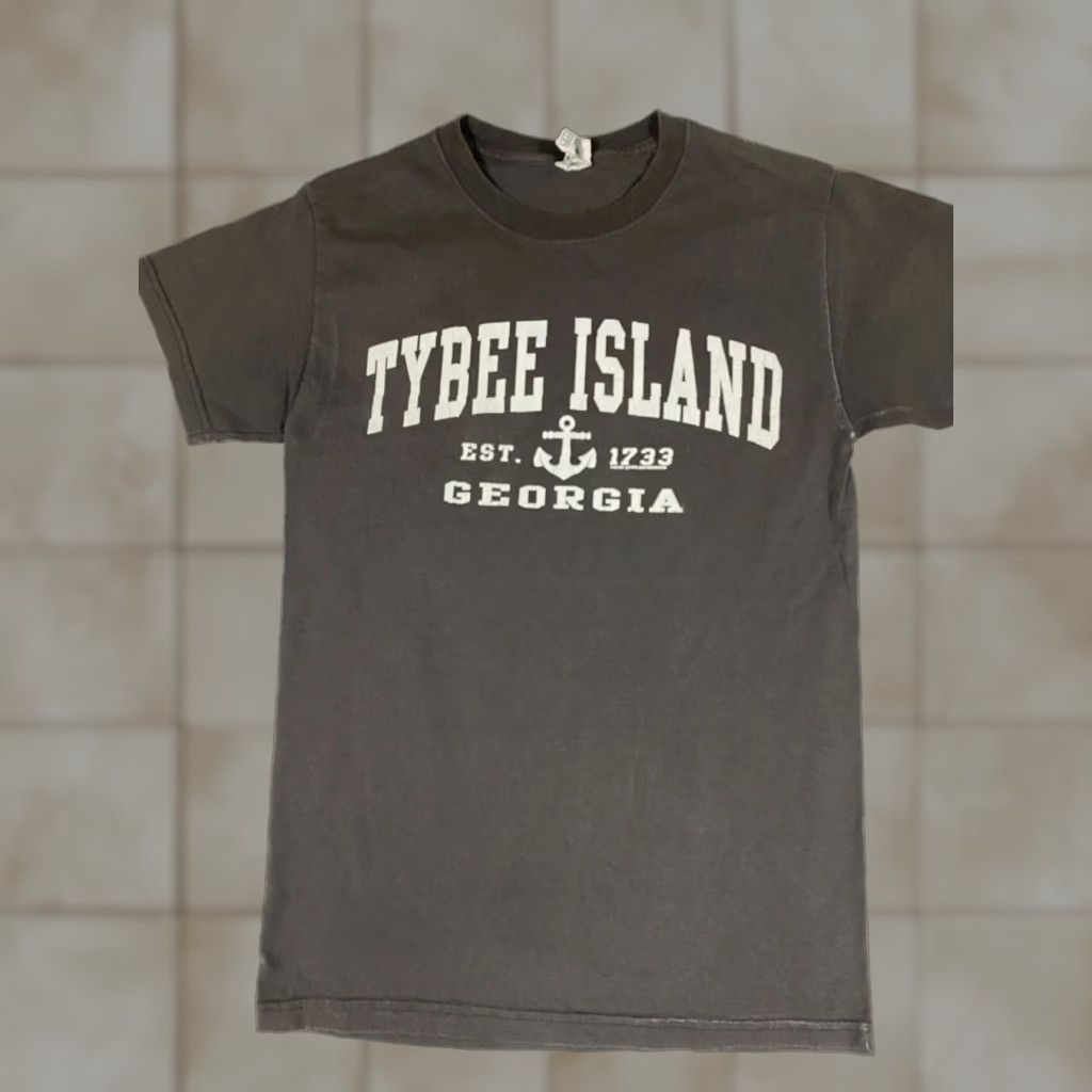 Delta Tybee Island Mens Shirt Small Gray Georgia Size US S / EU 44-46 / 1 - 1 Thumbnail