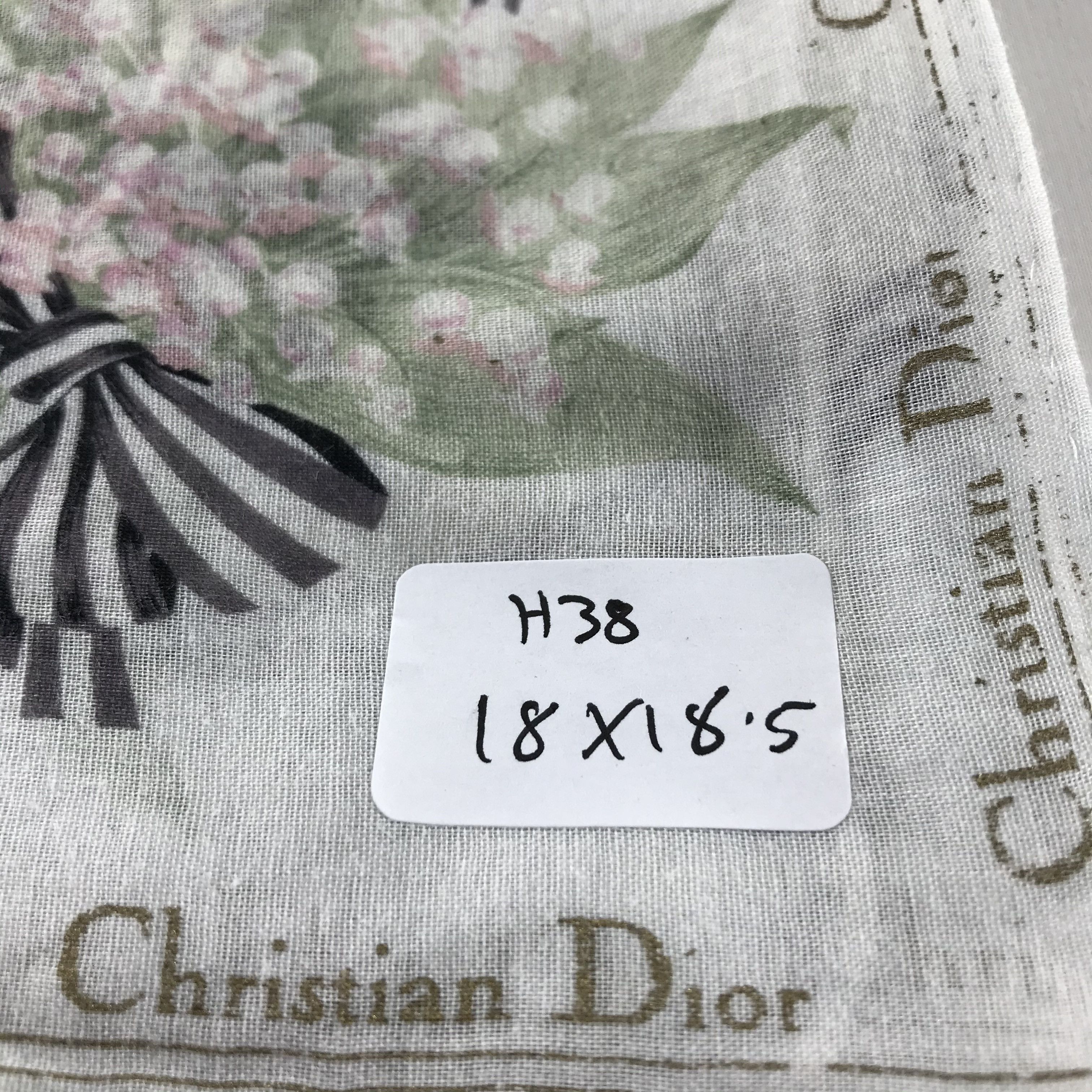 Christian Dior Monsieur Christian Dior Handkerchief Neckerchief Bandana H38 Size ONE SIZE - 7 Thumbnail