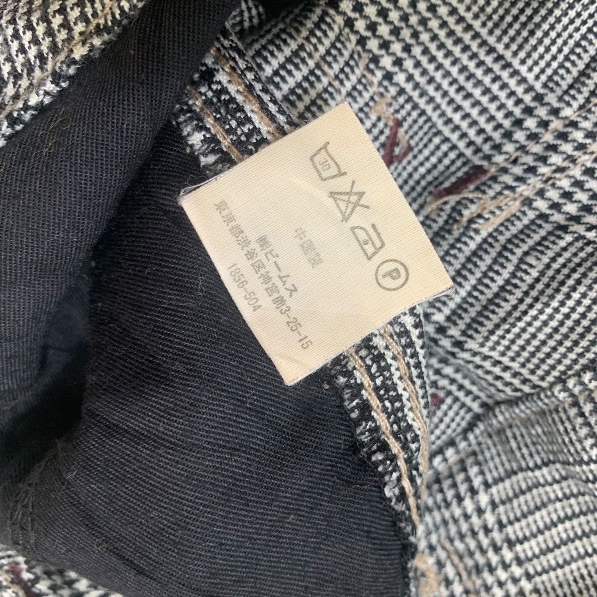 Beams Plus Vintage BEAMS BOY JAPAN Plaids Pocket Punk Pants Size US 29 - 9 Thumbnail