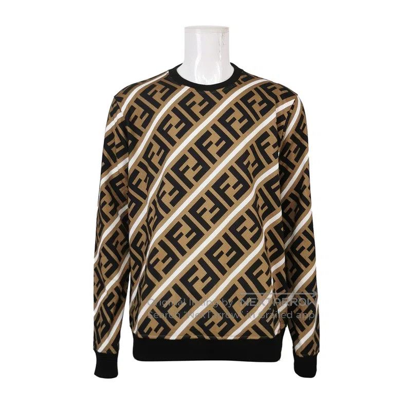 Fendi Fendi size 3XL Cotton Contrast Color Double F Pattern Round Size US XS / EU 42 / 0 - 1 Thumbnail
