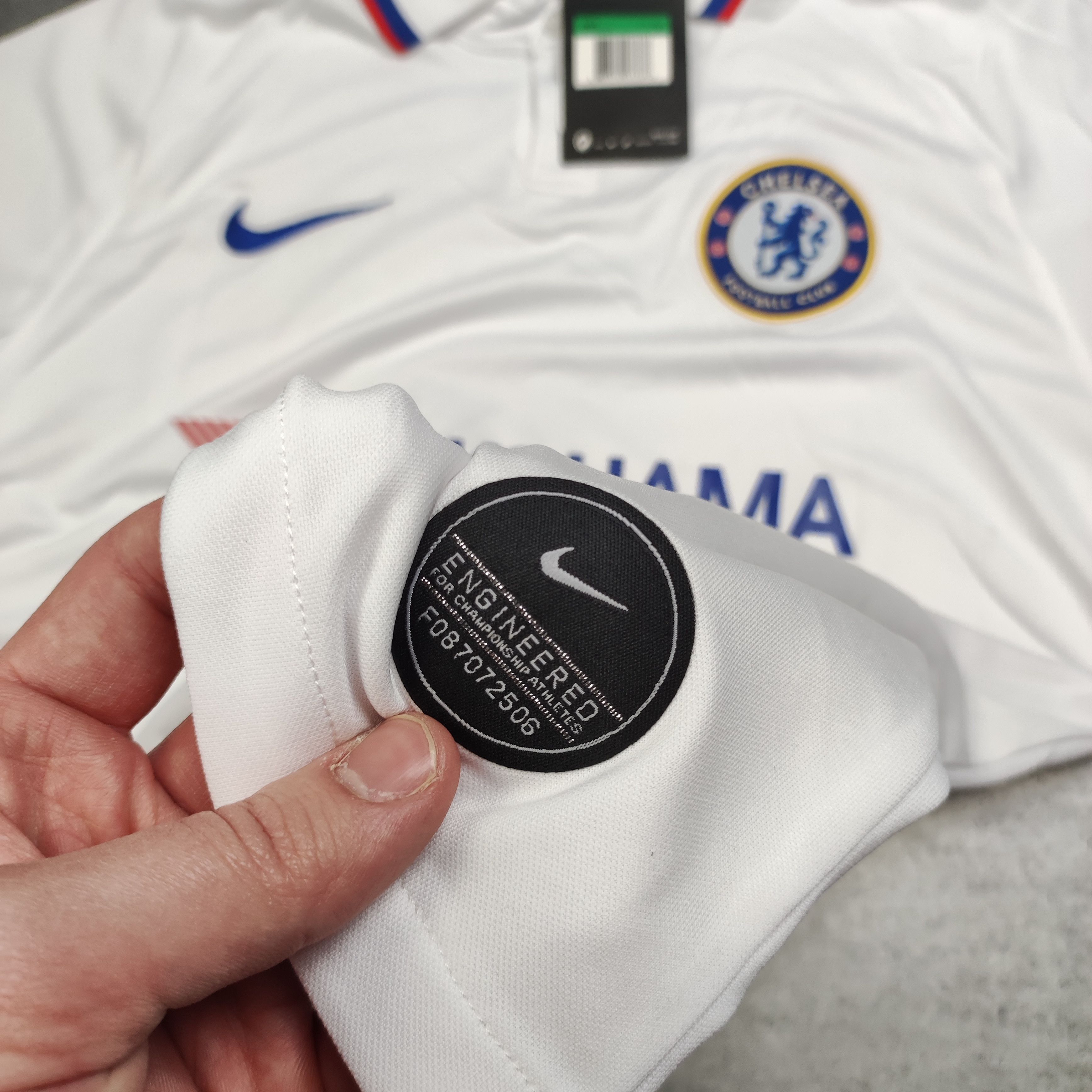 Nike RARE Nike x Chelsea London #7 Kante Away Football Jersey Size US XL / EU 56 / 4 - 6 Thumbnail