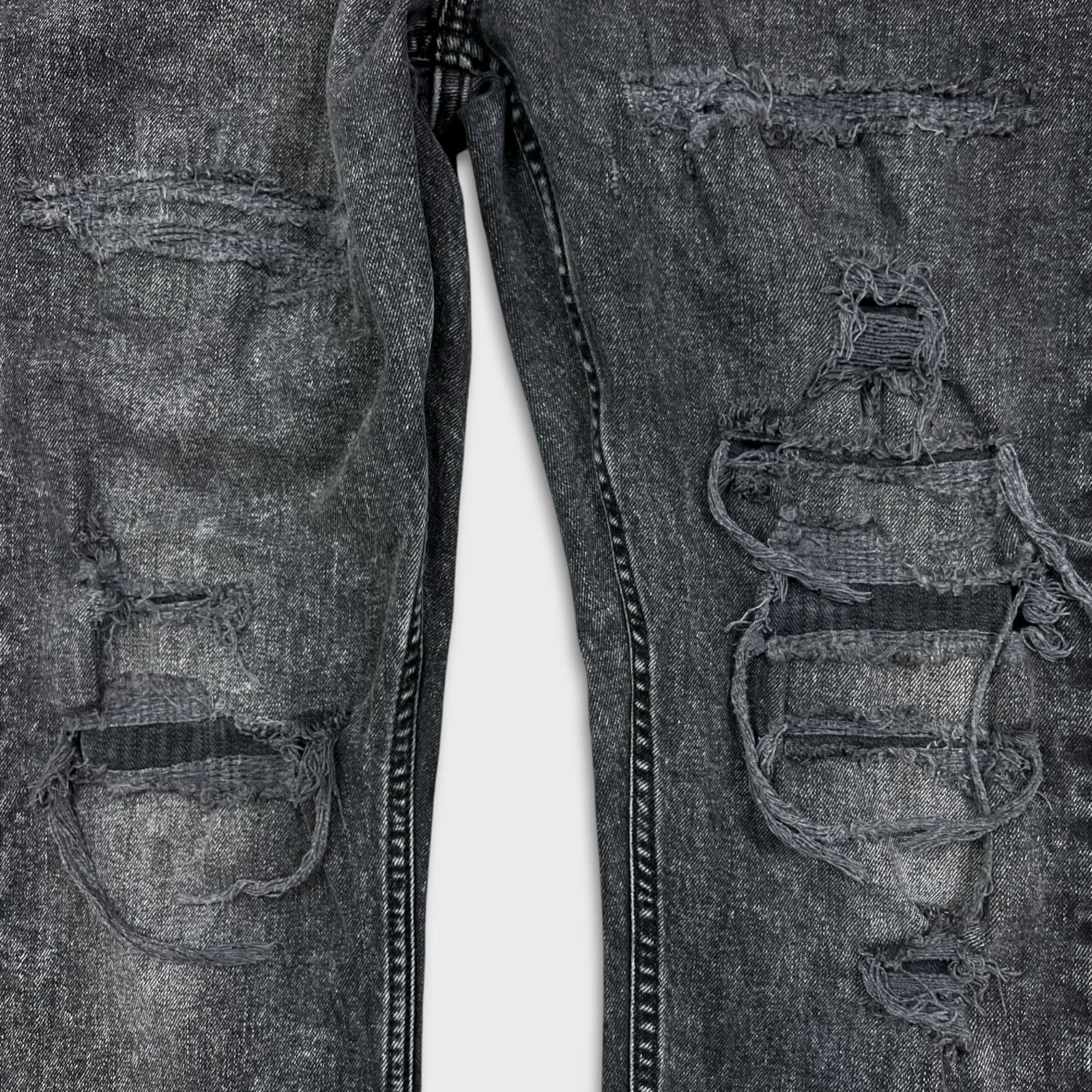 Levi's × Vintage Levi's 512 Jeans 34x30 Slim Taper Leg Distressed Stretch Size US 34 / EU 50 - 5 Thumbnail