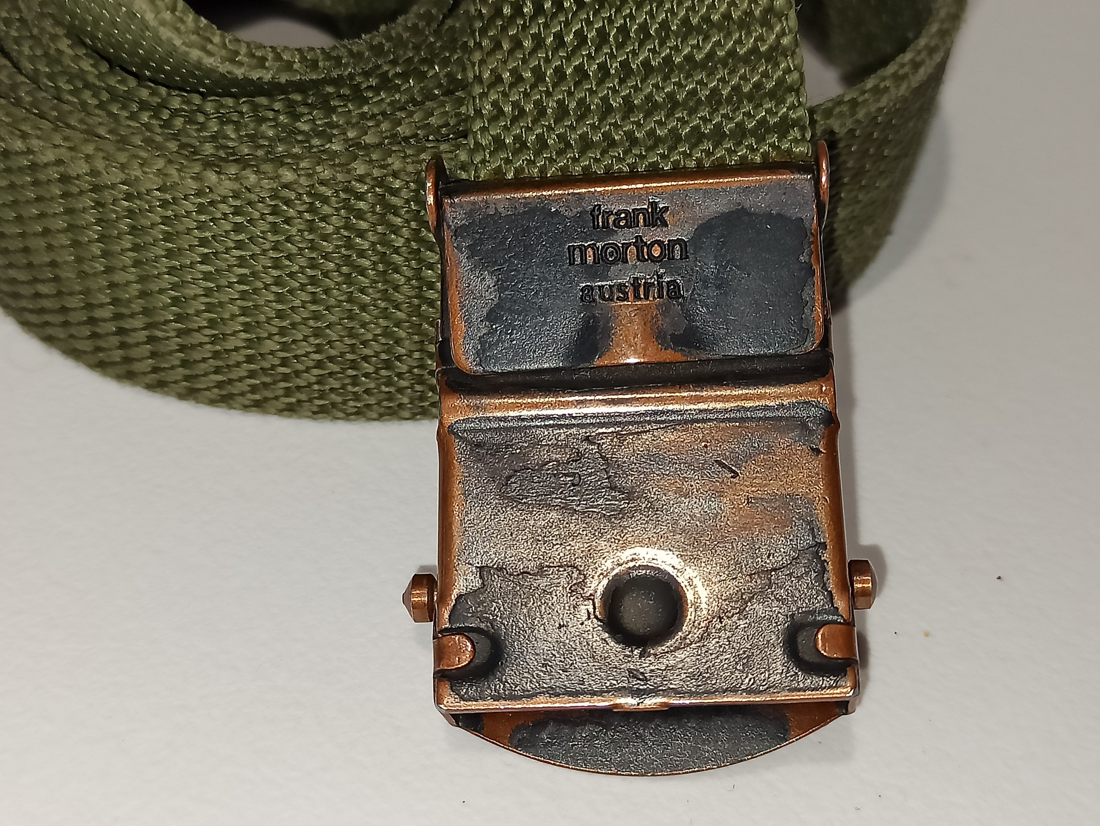 Other × Vintage Vintage Military Belt FRANK MORTON AUSTRIA Size ONE SIZE - 4 Thumbnail