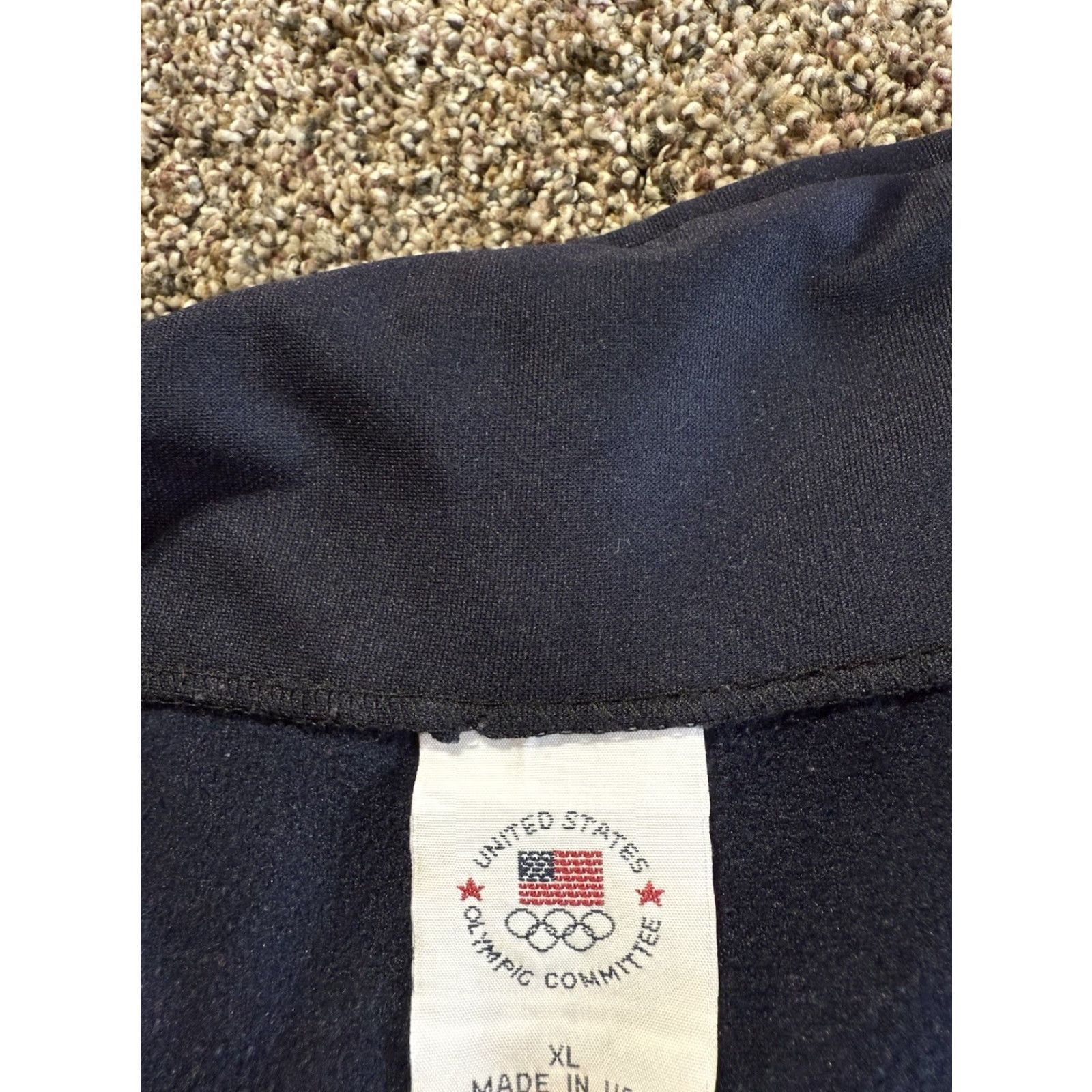 Vintage VINTAGE Olympic USA Mens Jacket XL Full Zip Windbreaker Blue Embroidered (Sportwear) Size US XL / EU 56 / 4 - 4 Thumbnail