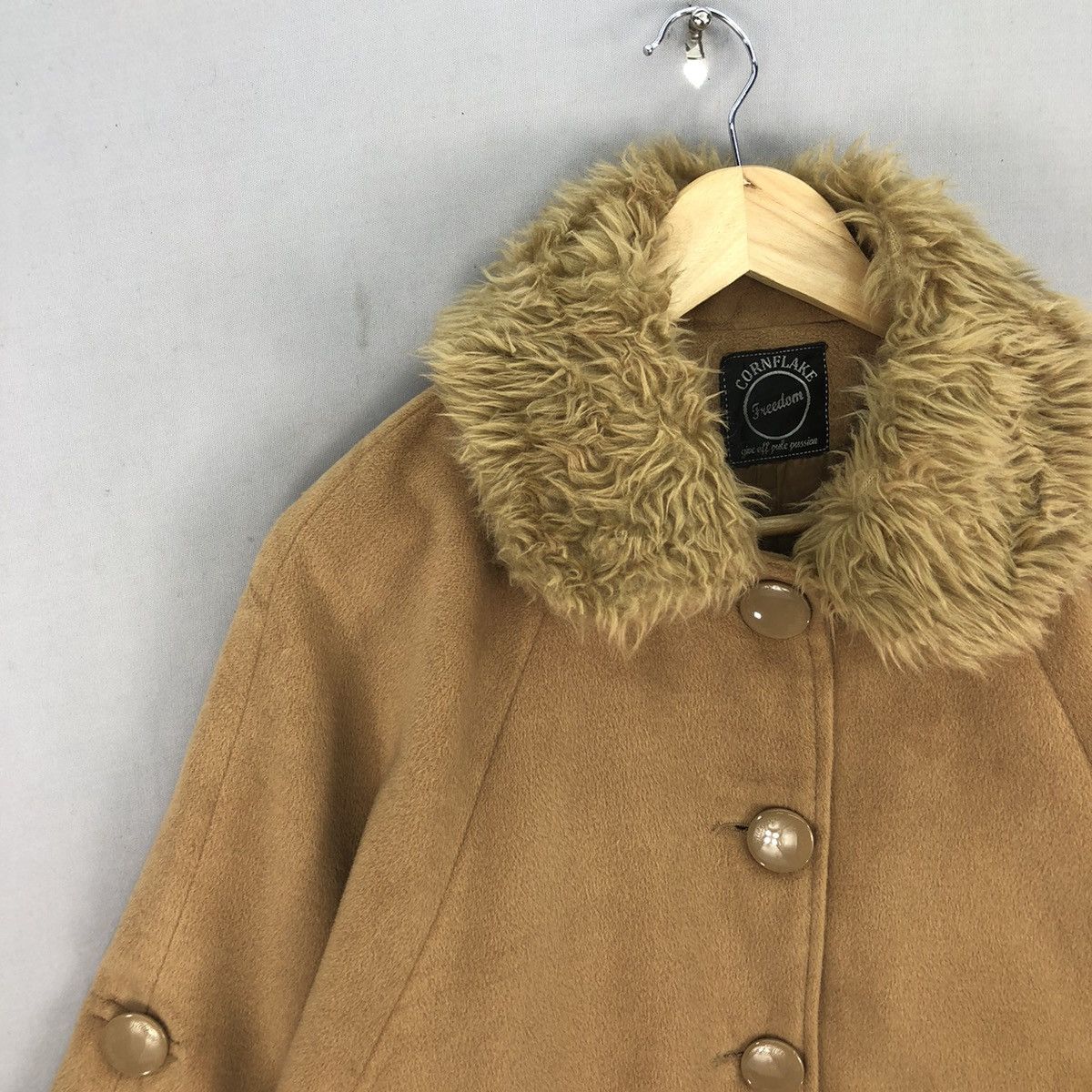 Japanese Brand Cornflake Freedom Faux Fur Cape Size M / US 6-8 / IT 42-44 - 2 Thumbnail