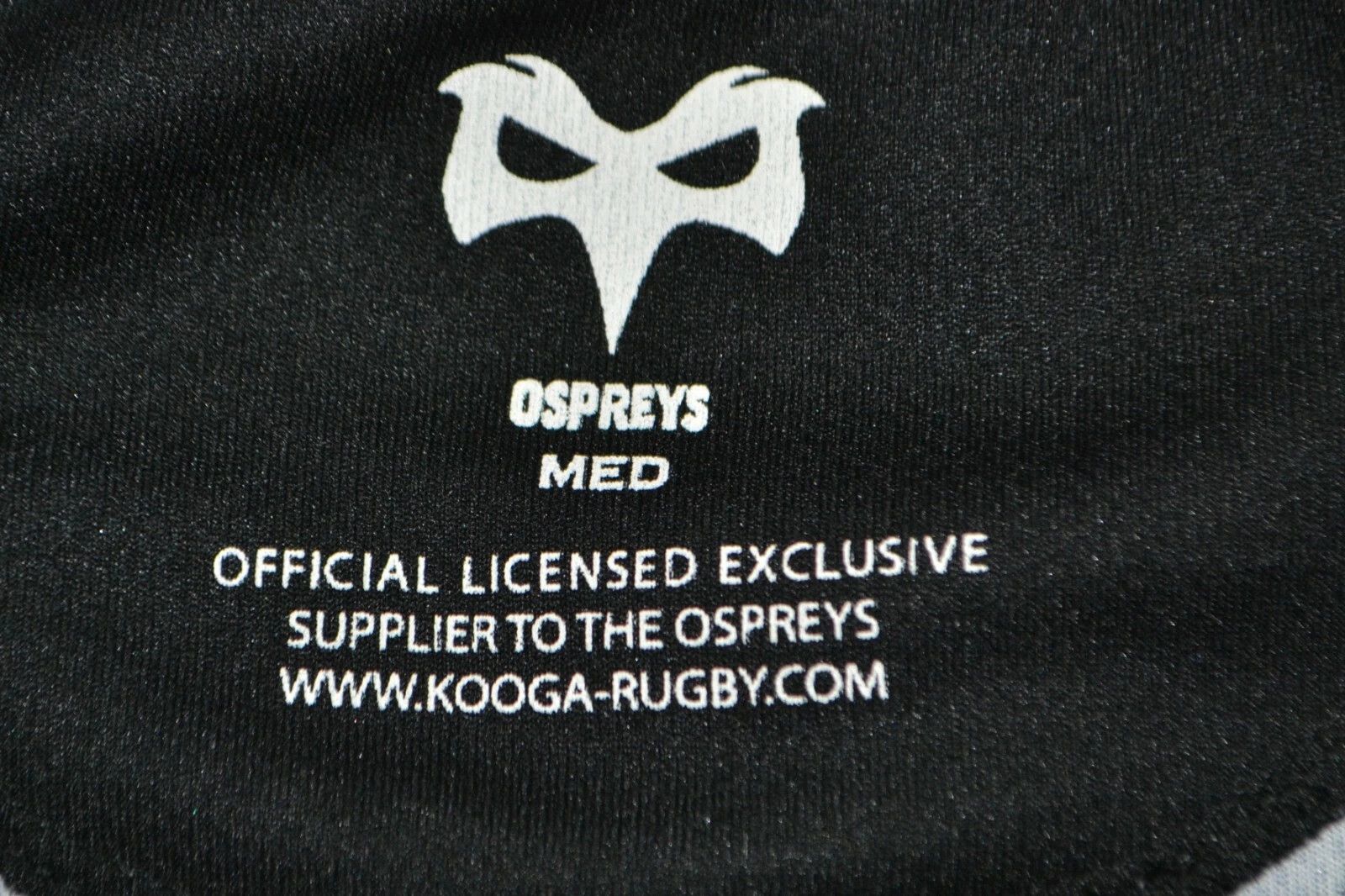Other OSPREYS WALES RUGBY UNION SHIRT JERSEY KOOGA M Size US M / EU 48-50 / 2 - 8 Thumbnail