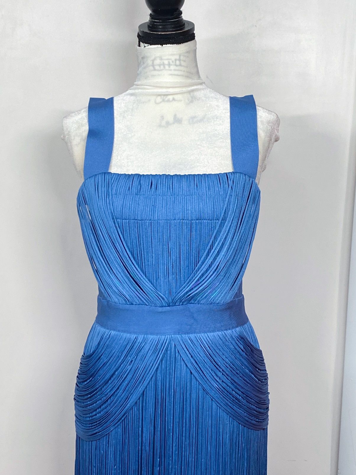 Herve Leger Hervé Léger Marion Fringe Dress size L Size L / US 10 / IT 46 - 6 Thumbnail