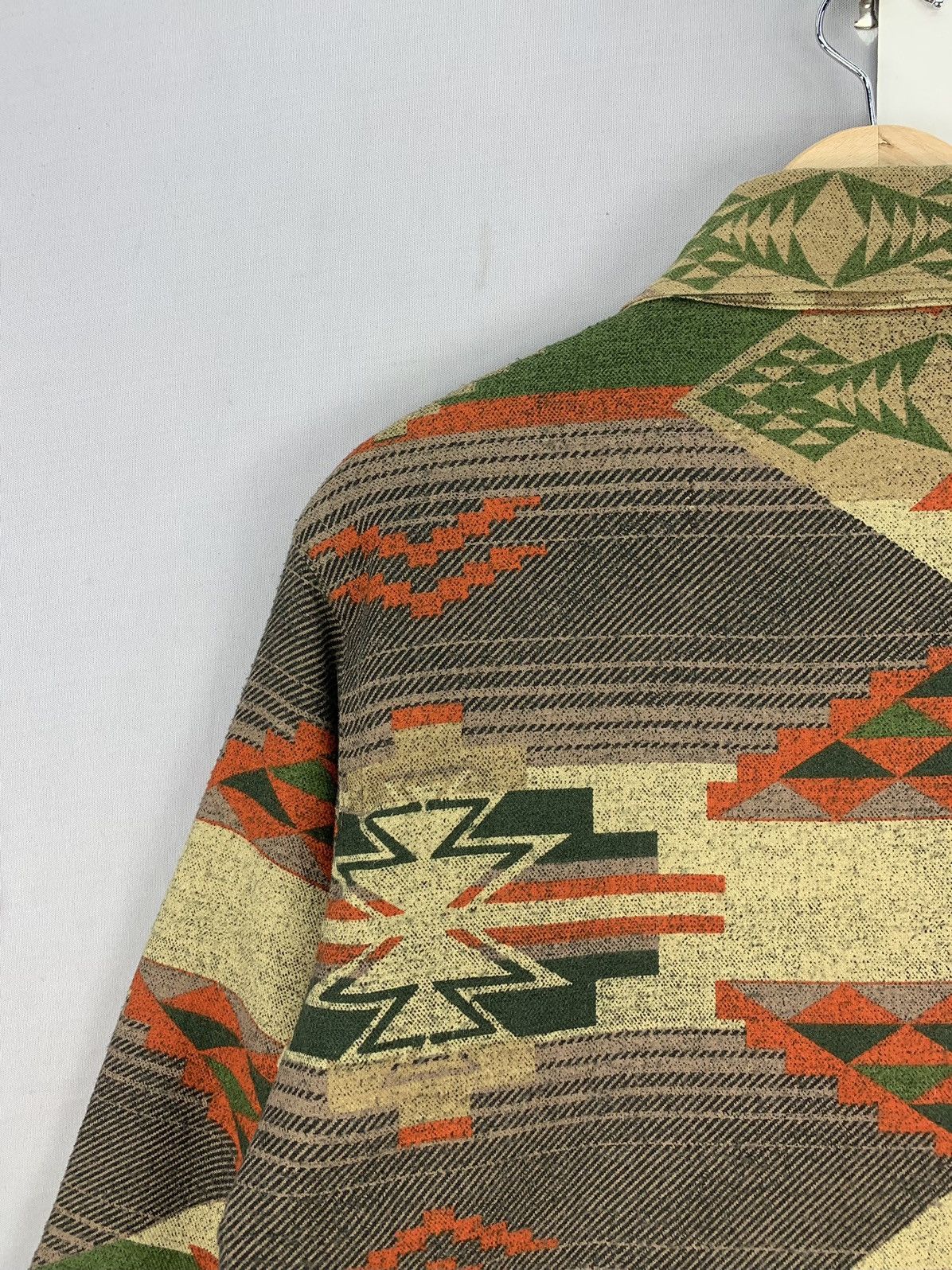 American Eagle Outfitters Navajo Button Up Flannel Jacket Size US L / EU 52-54 / 3 - 8 Thumbnail
