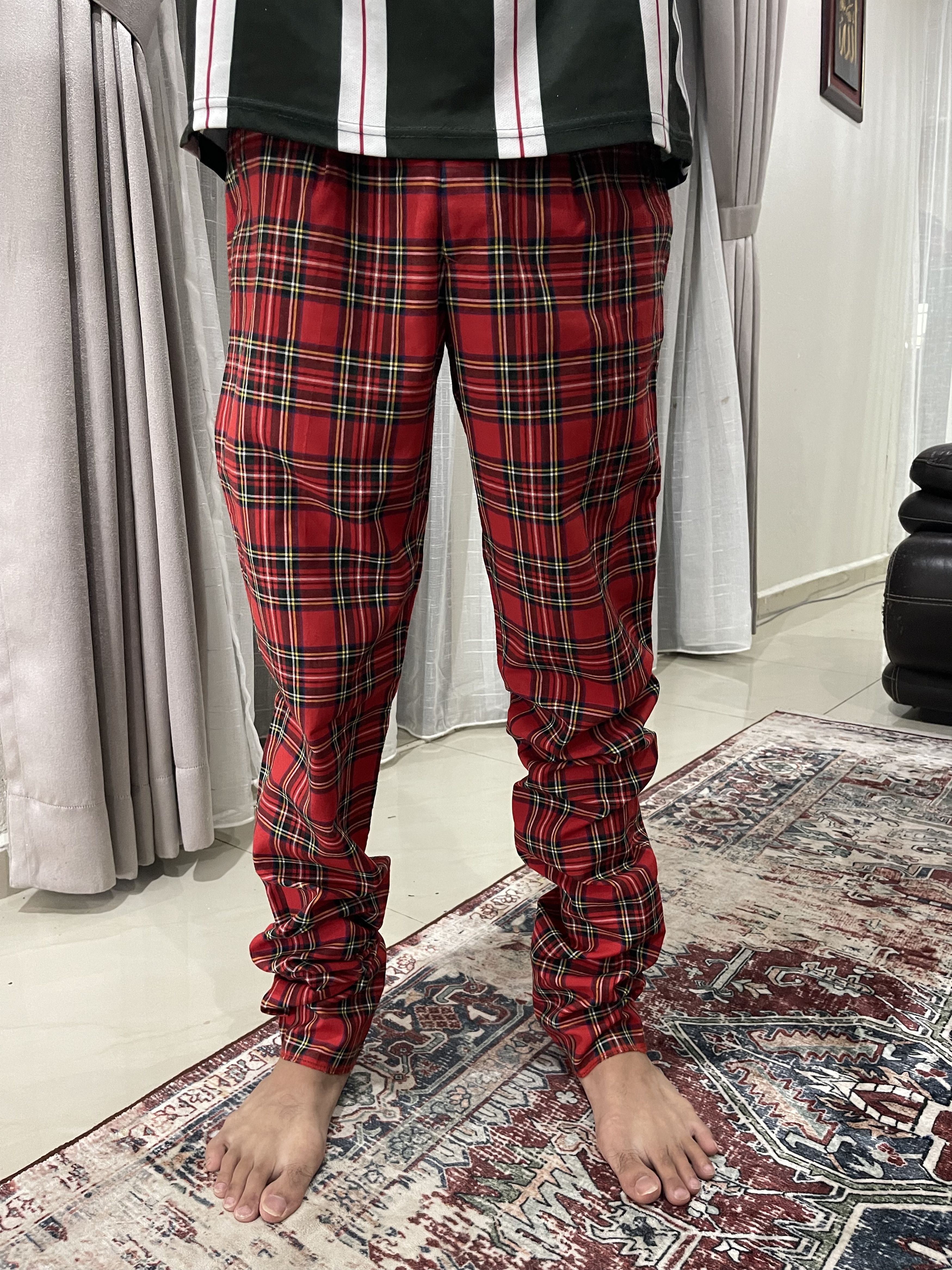Hysteric Glamour × Le Grande Bleu (L.G.B.) × Seditionaries Slim Fit 4 basic Pocket Tartan Checked Size US 29 - 11 Thumbnail