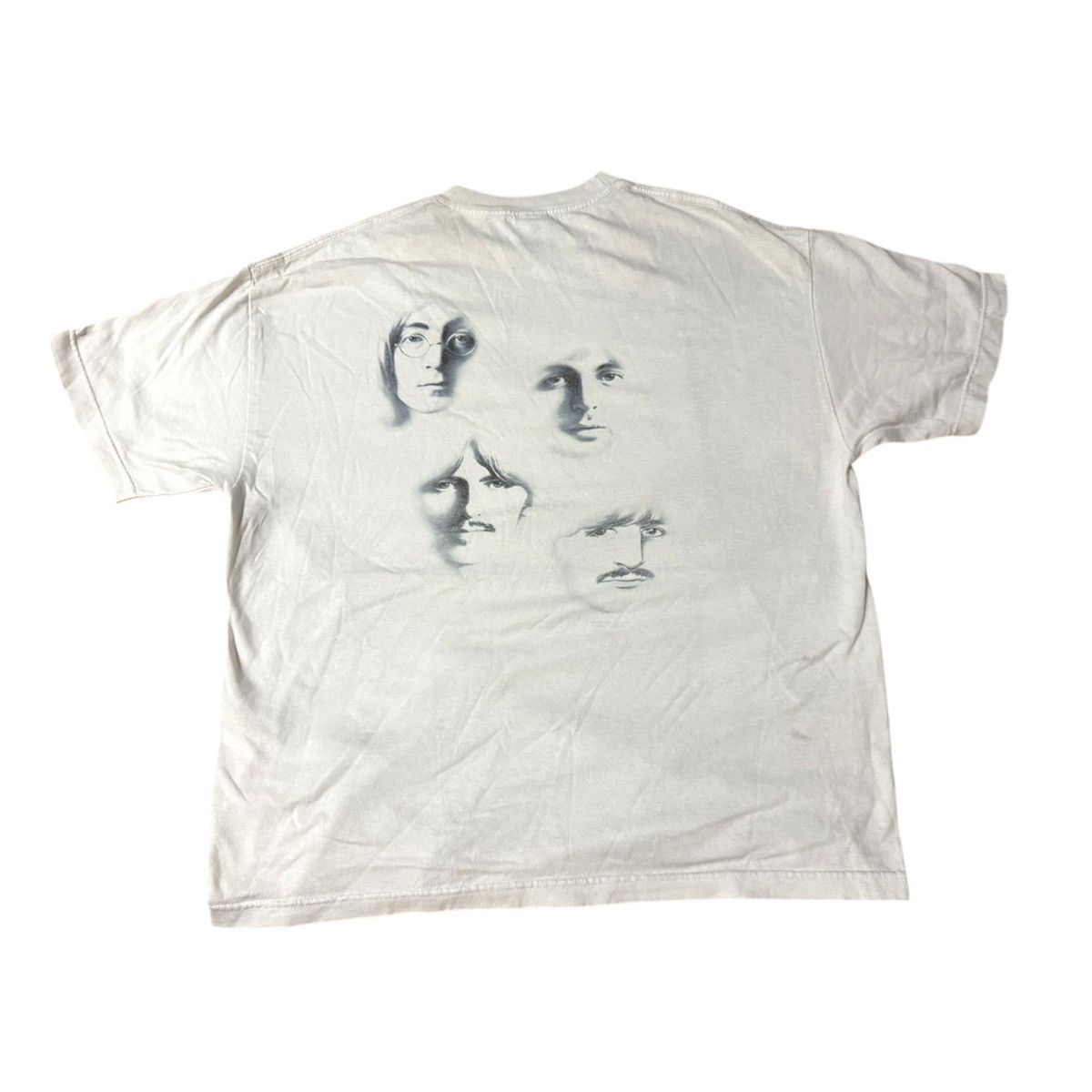 Band Tees × Vintage Vintage 90s the Beatles White Album 1999 T Shirt Size US XL / EU 56 / 4 - 1 Thumbnail