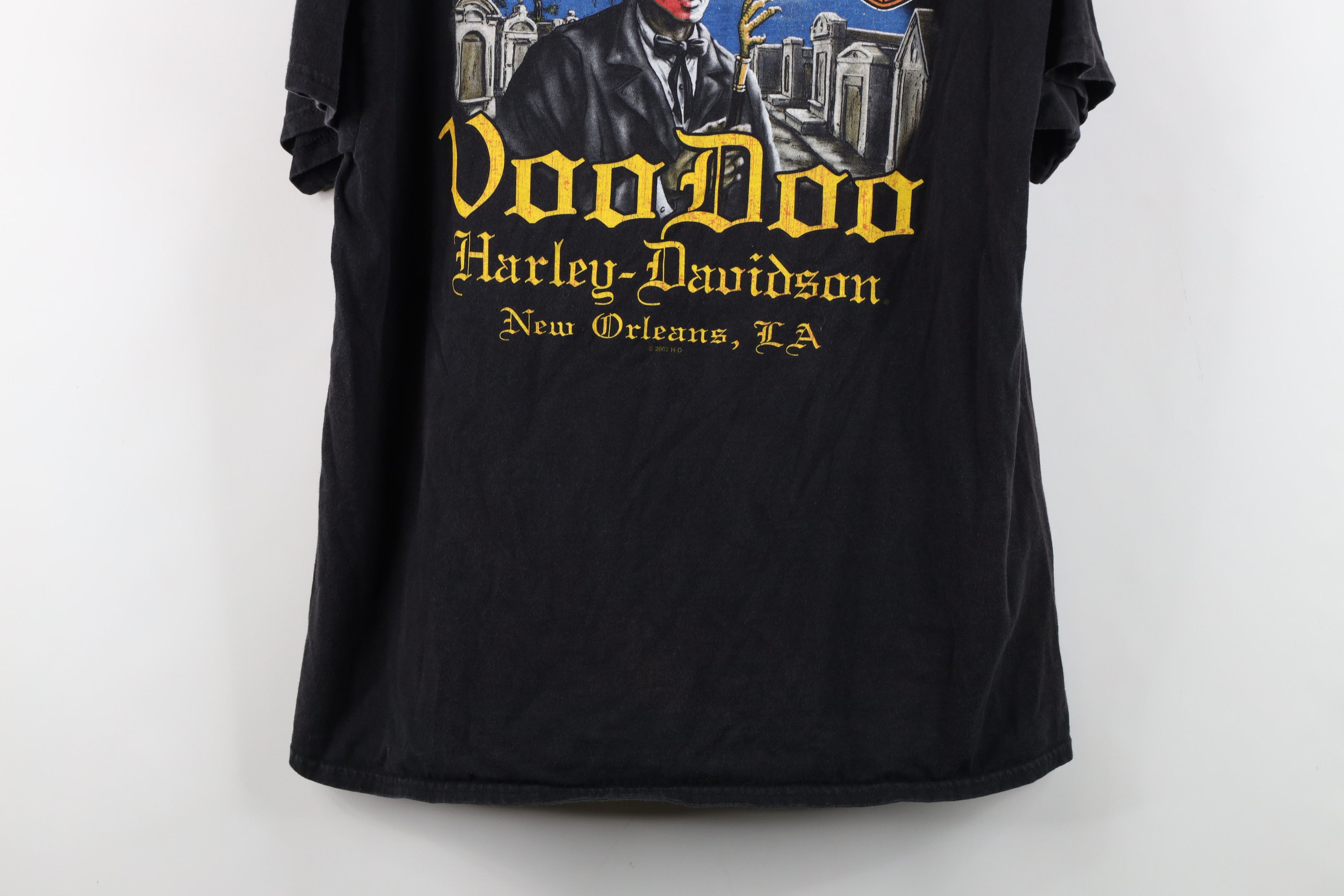 Harley Davidson Vintage Y2K Harley Davidson Orleans French Quarter T-Shirt Size US L / EU 52-54 / 3 - 14 Thumbnail