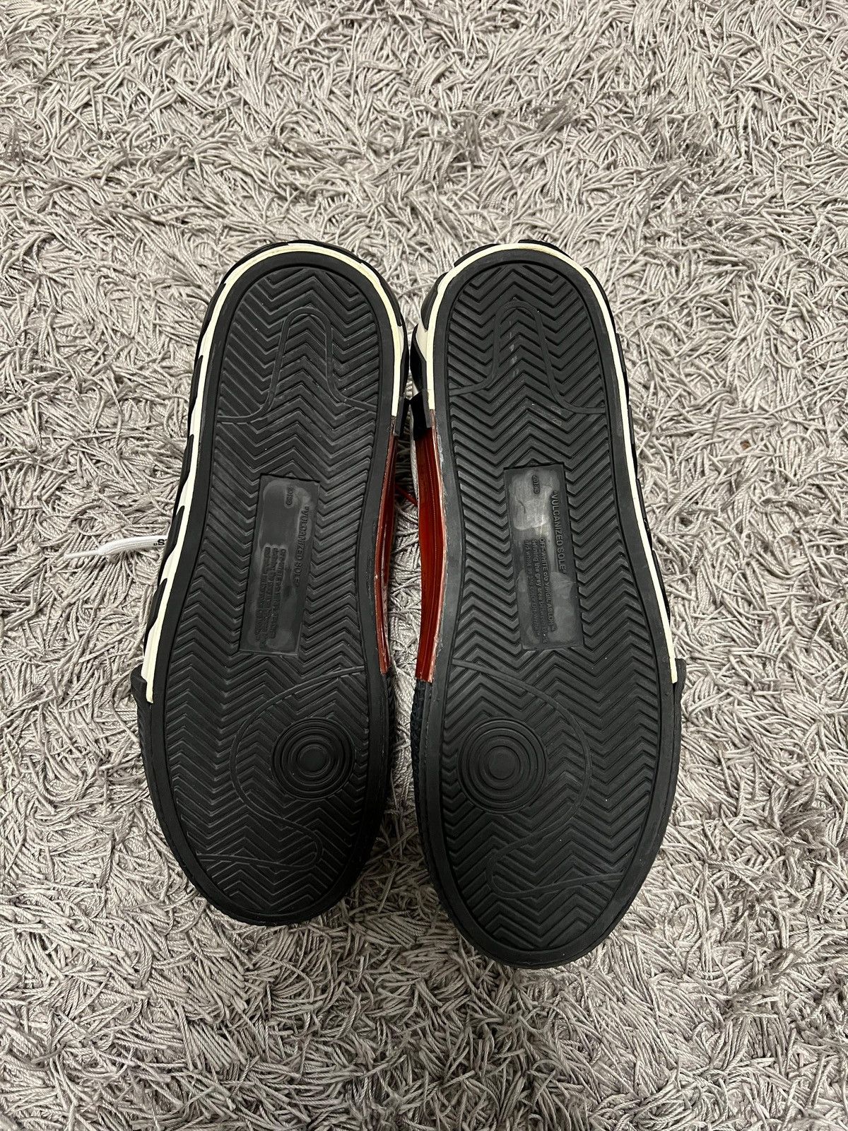 Off-White Off white Vulc low leather sneakers Size US 7.5 / EU 40-41 - 4 Thumbnail