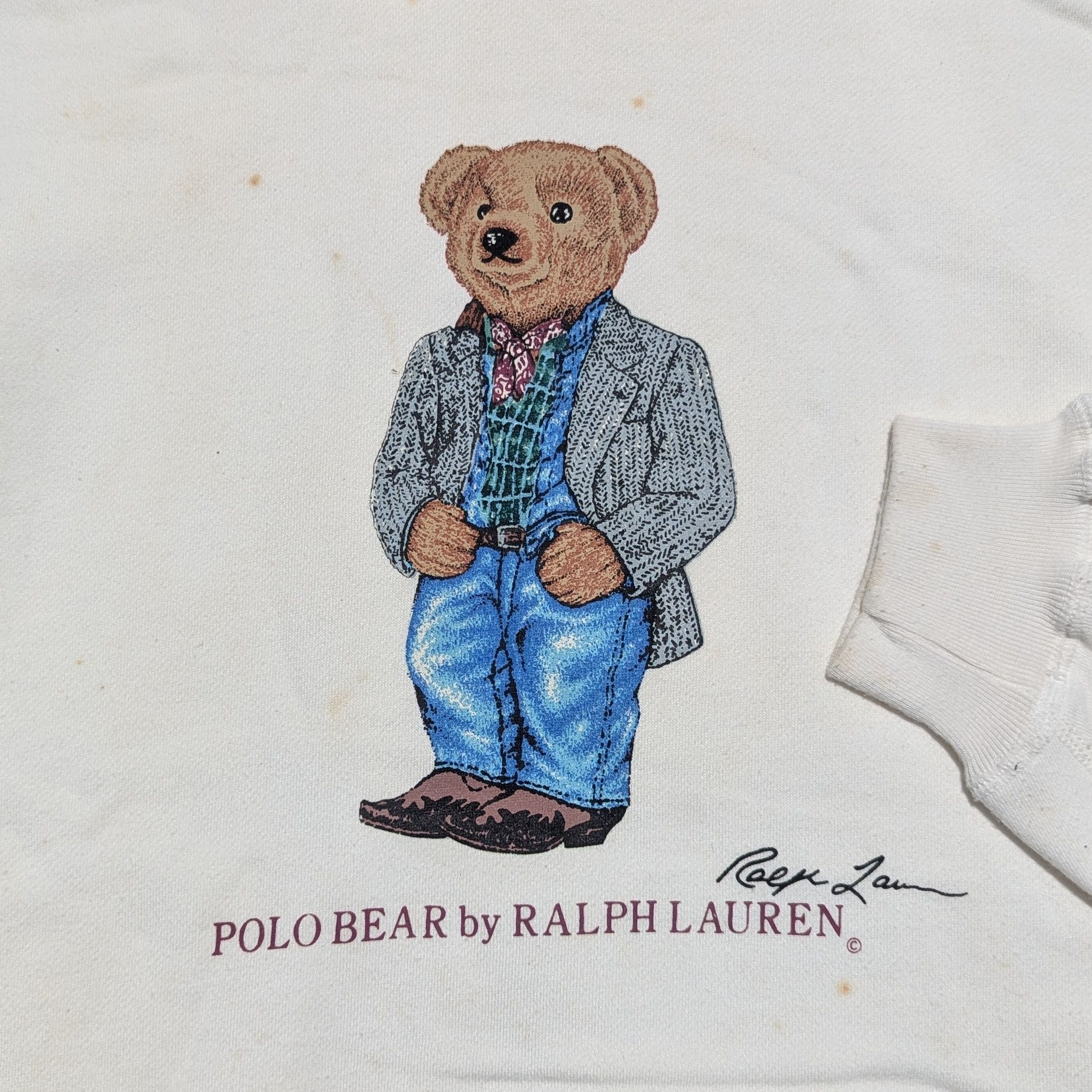 Polo Ralph Lauren Polo Ralph Lauren Polo Bear Hoodie Size US M / EU 48-50 / 2 - 3 Thumbnail