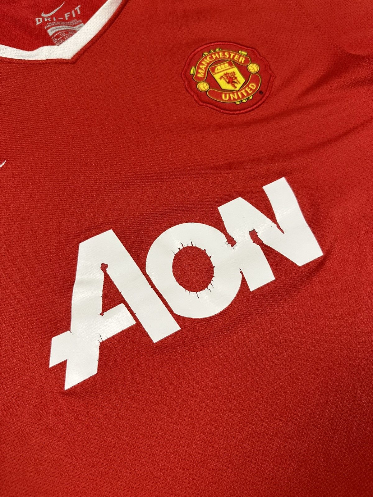 Nike Nike x Manchester United 2010/2011 Home Jersey Size US S / EU 44-46 / 1 - 4 Thumbnail