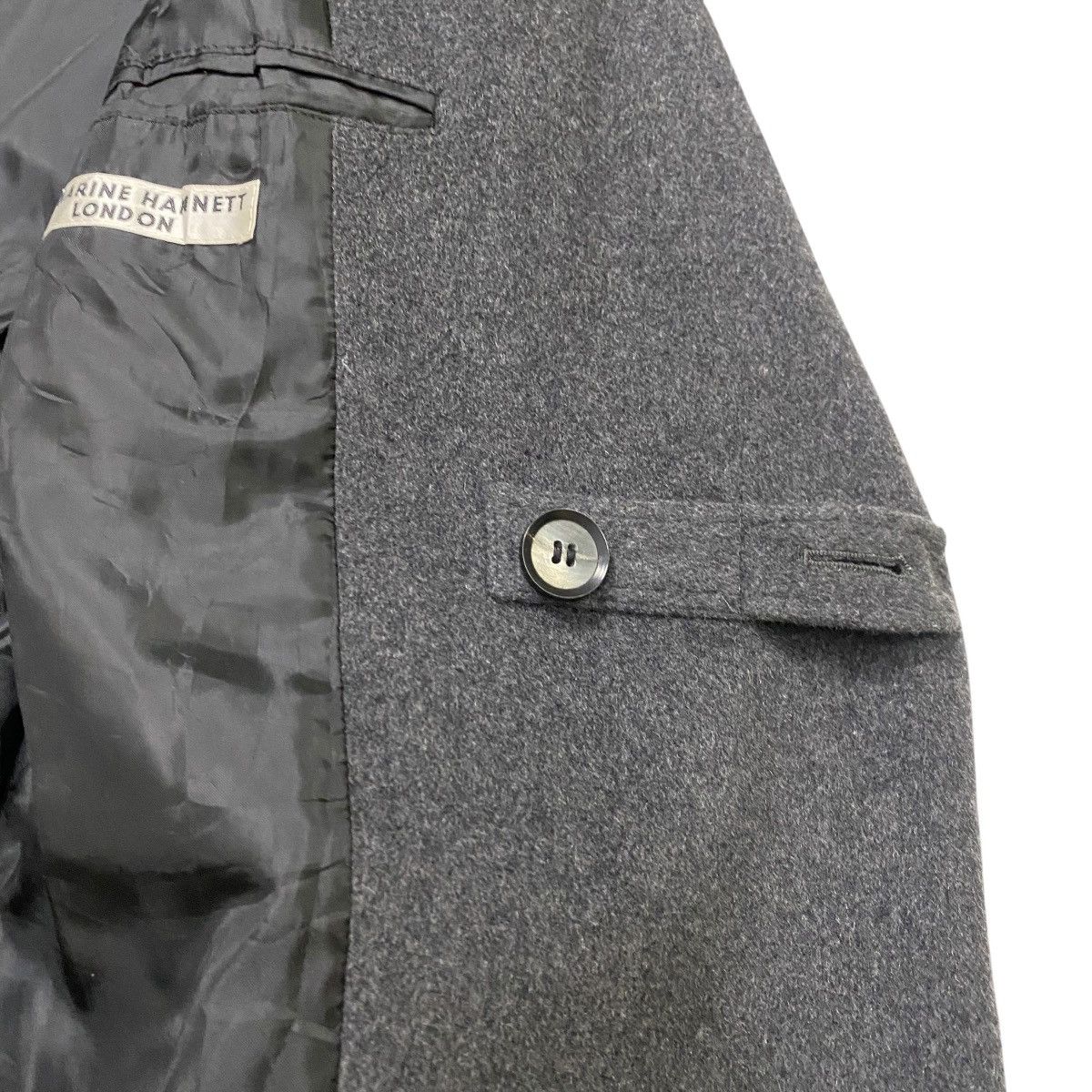 Katharine Hamnett London Katharine Hamnett London wool Trencoat Size S / US 4 / IT 40 - 14 Thumbnail