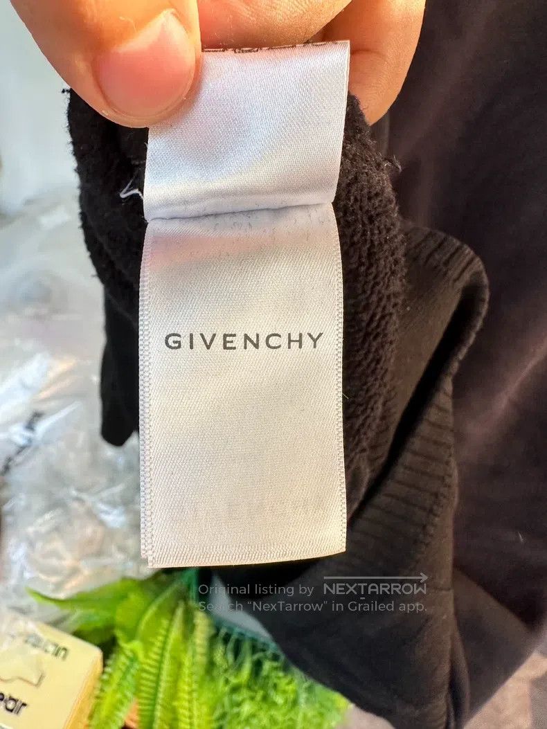Givenchy Givenchy Black Round Neck Fleece Hoodie Size US XXS / EU 40 - 7 Thumbnail