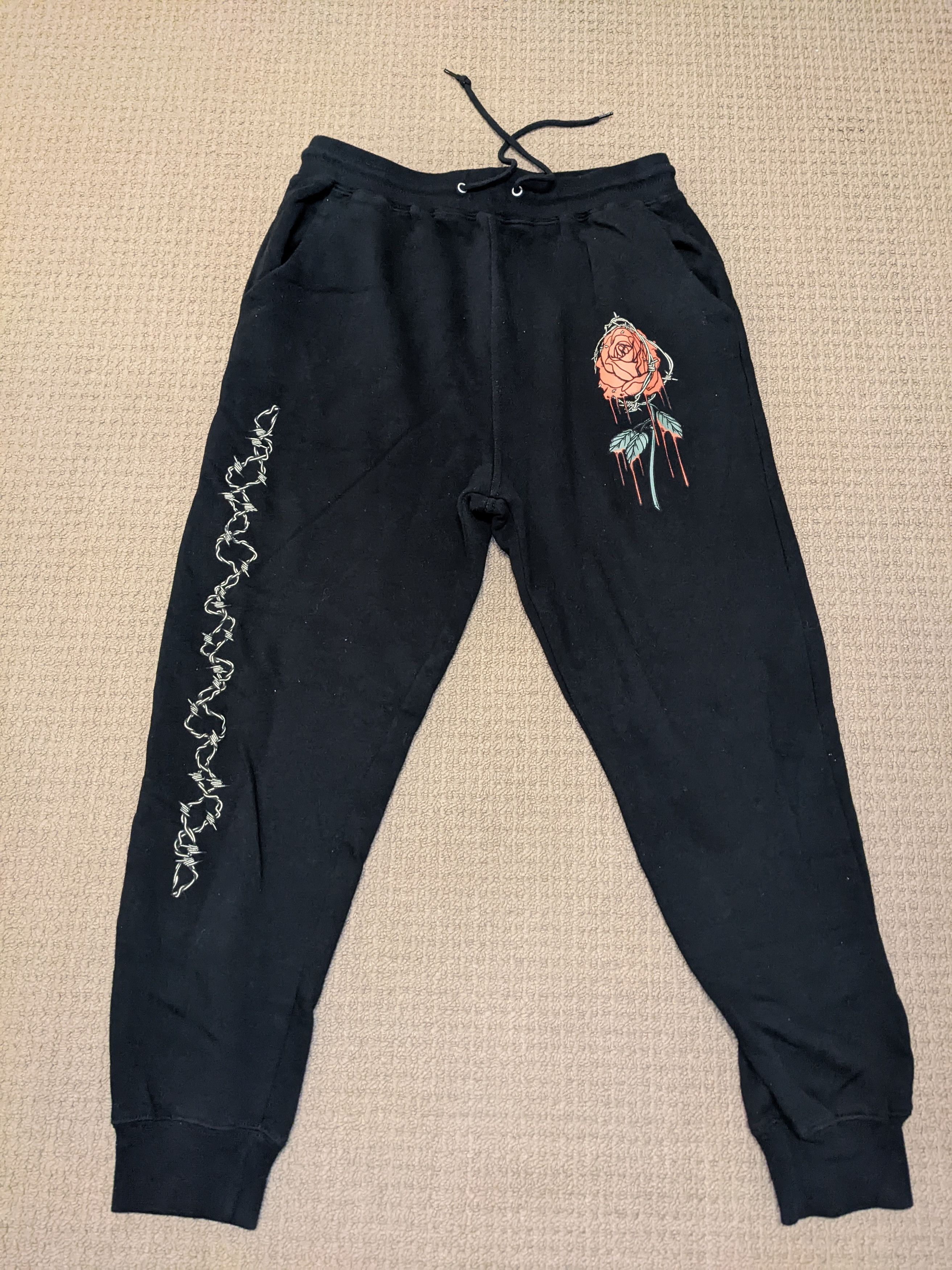 Other Black Joggers with Rose Size US 28 / EU 44 - 1 Thumbnail