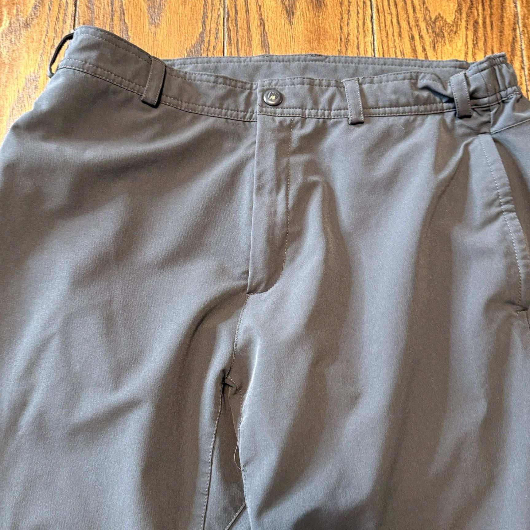 Vintage Mack Weldon Pants Mens Large Gray Radius Flex Jogger Tech Zip Pockets Size US 33 - 3 Thumbnail