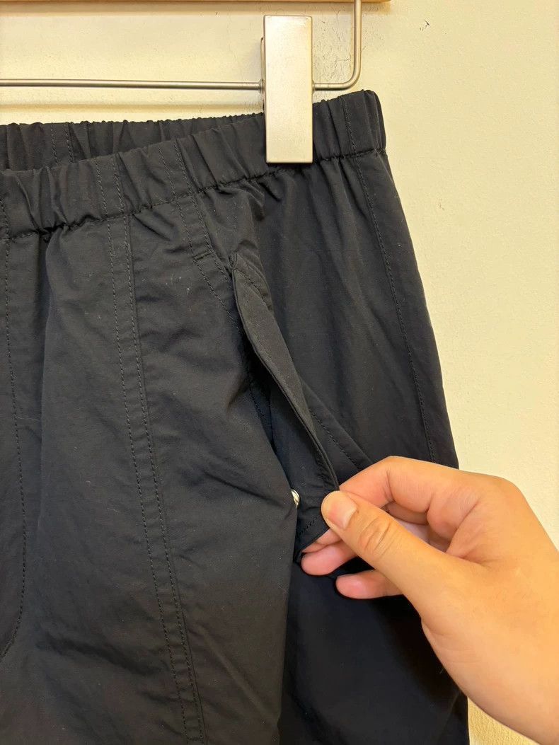 Rick Owens Unique Wide-Leg Trousers in Dark Blue- Size US 34 / EU 50 - 1 Thumbnail