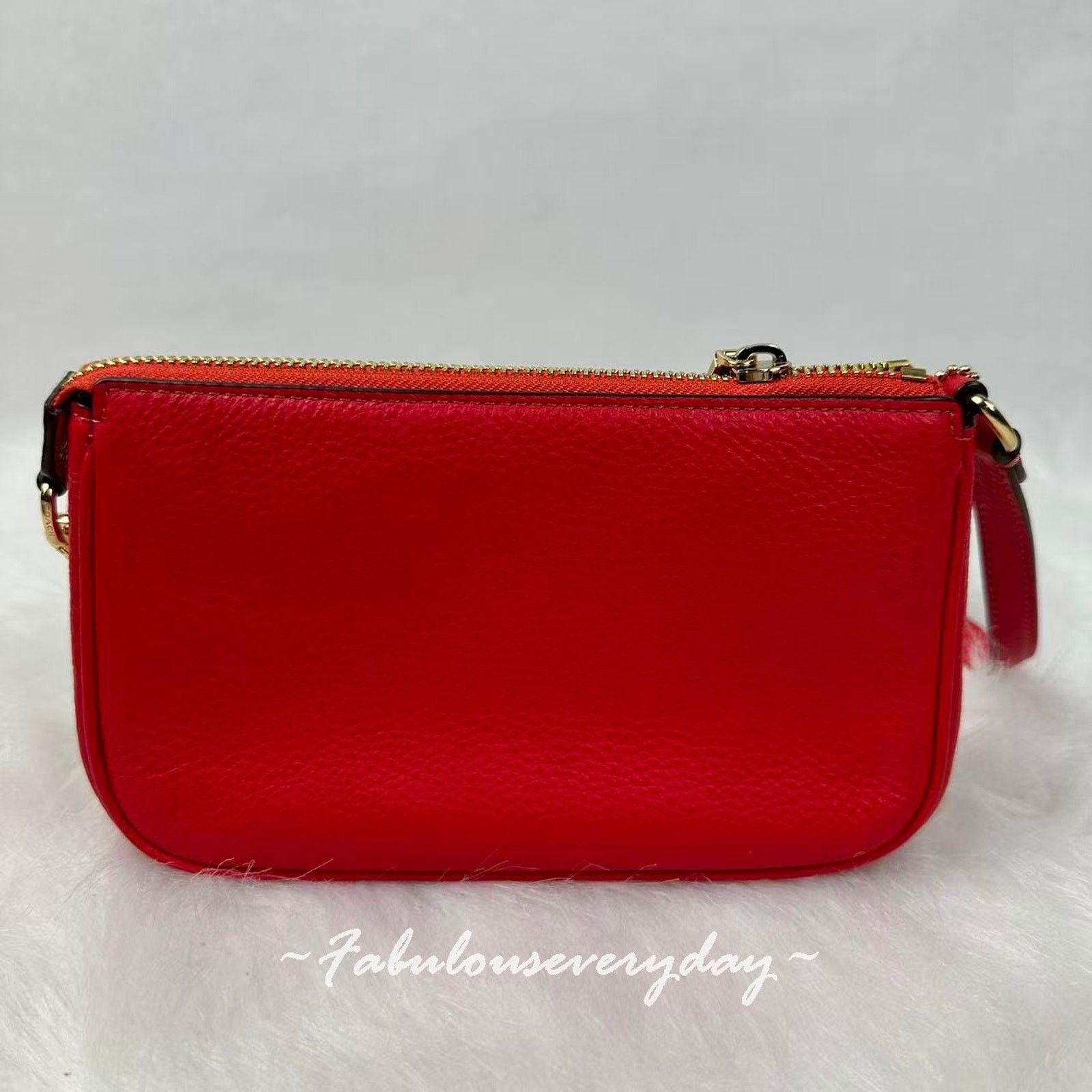 Coach Coach Nolita 19 Shoulder Leather Carnation Extended Chain Size ONE SIZE - 4 Thumbnail