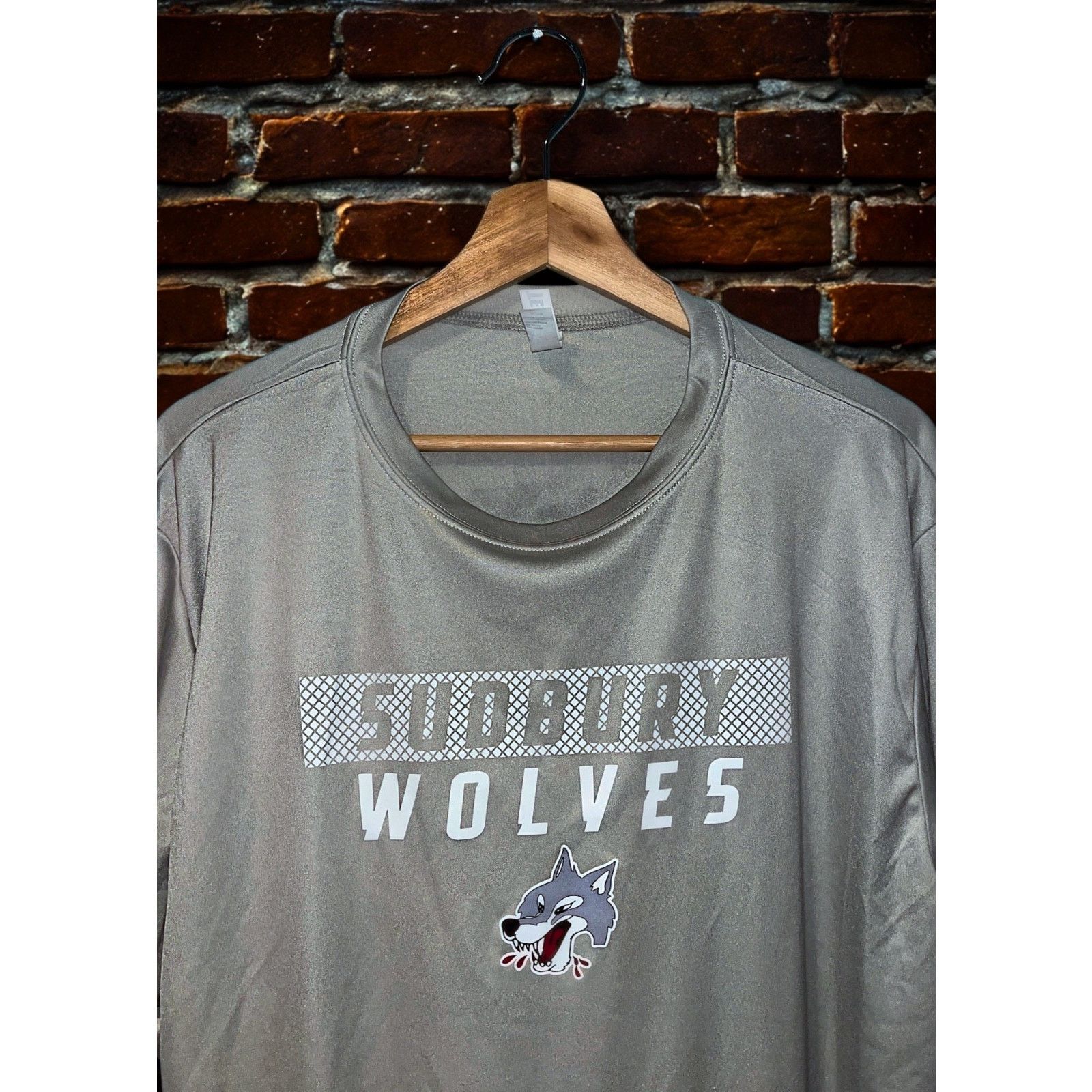 Other Sudbury Wolves Team Issued Shirt XL OHL Hockey Performance Size US XL / EU 56 / 4 - 2 Thumbnail