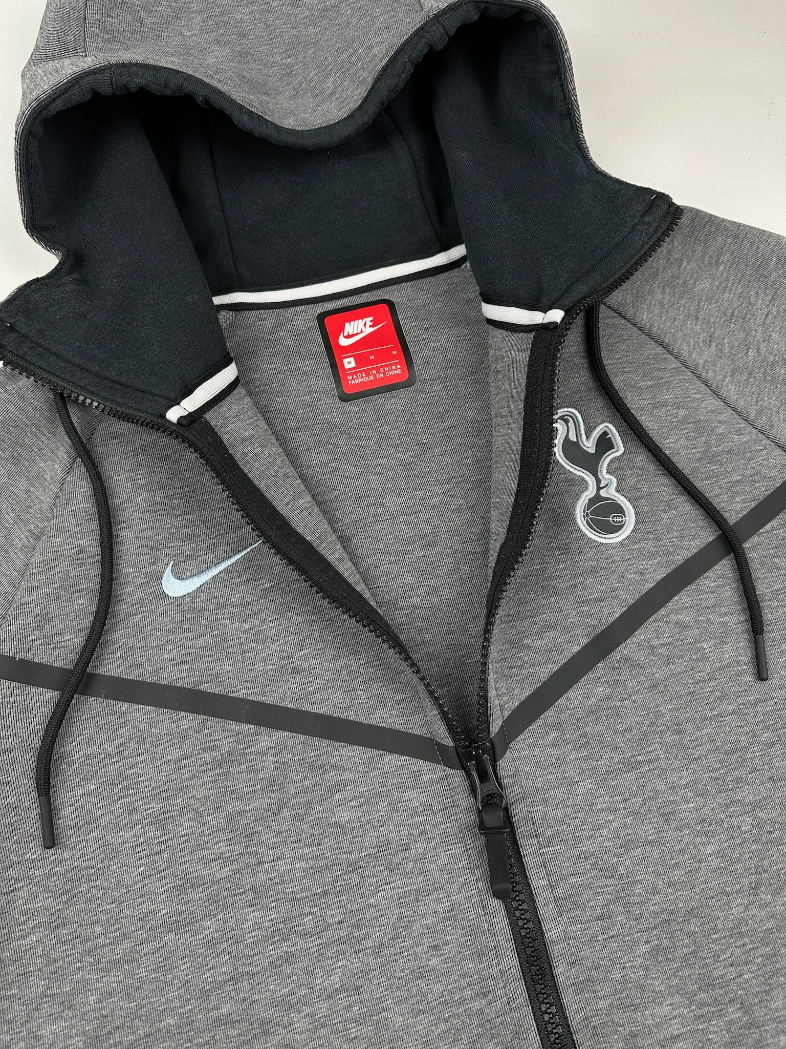 Nike Tottenham x Nike tech fleece drill hoodie spurs jacket Size US M / EU 48-50 / 2 - 3 Thumbnail