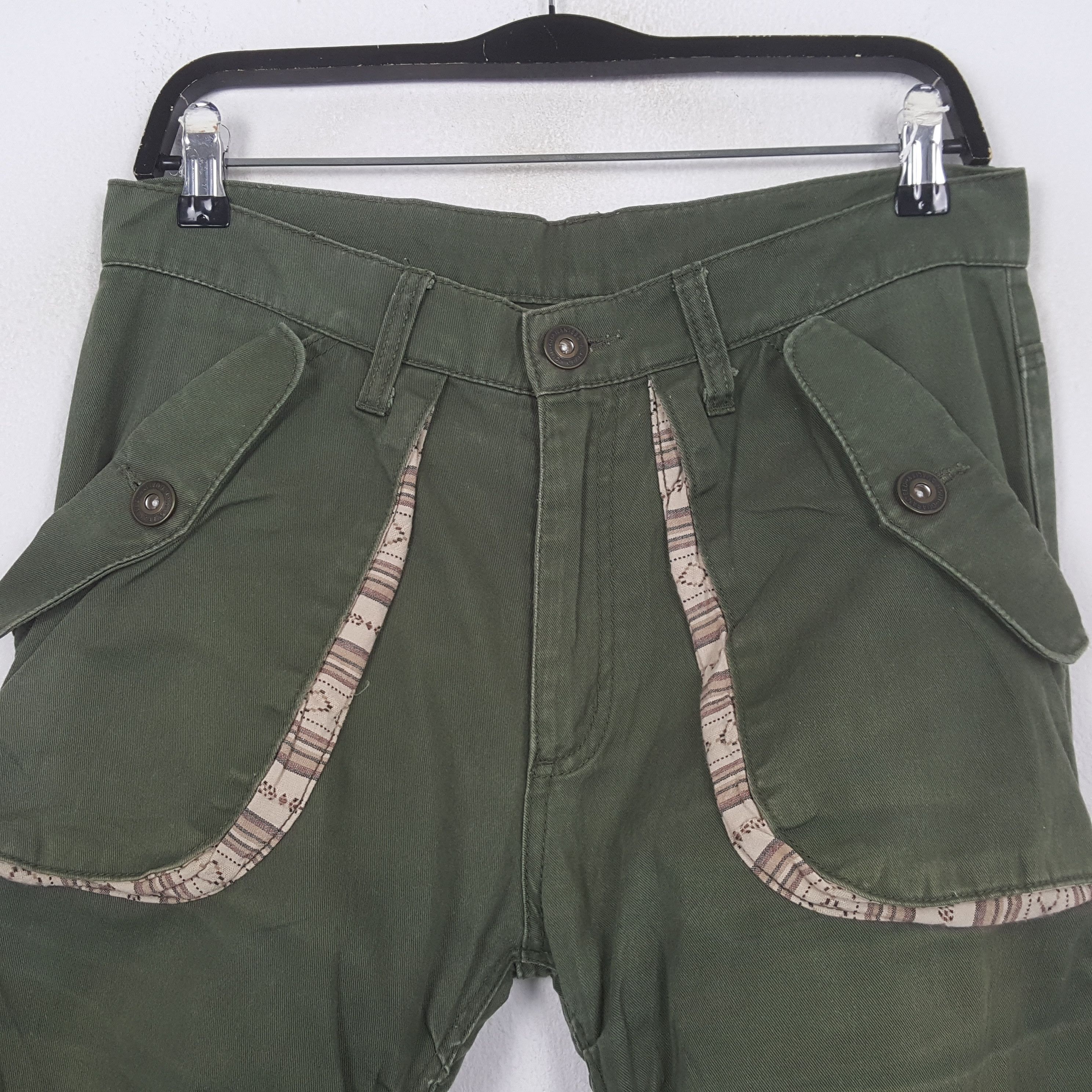 Vintage Rare Design Fashion Style Pants RR30 Size US 31 - 2 Thumbnail