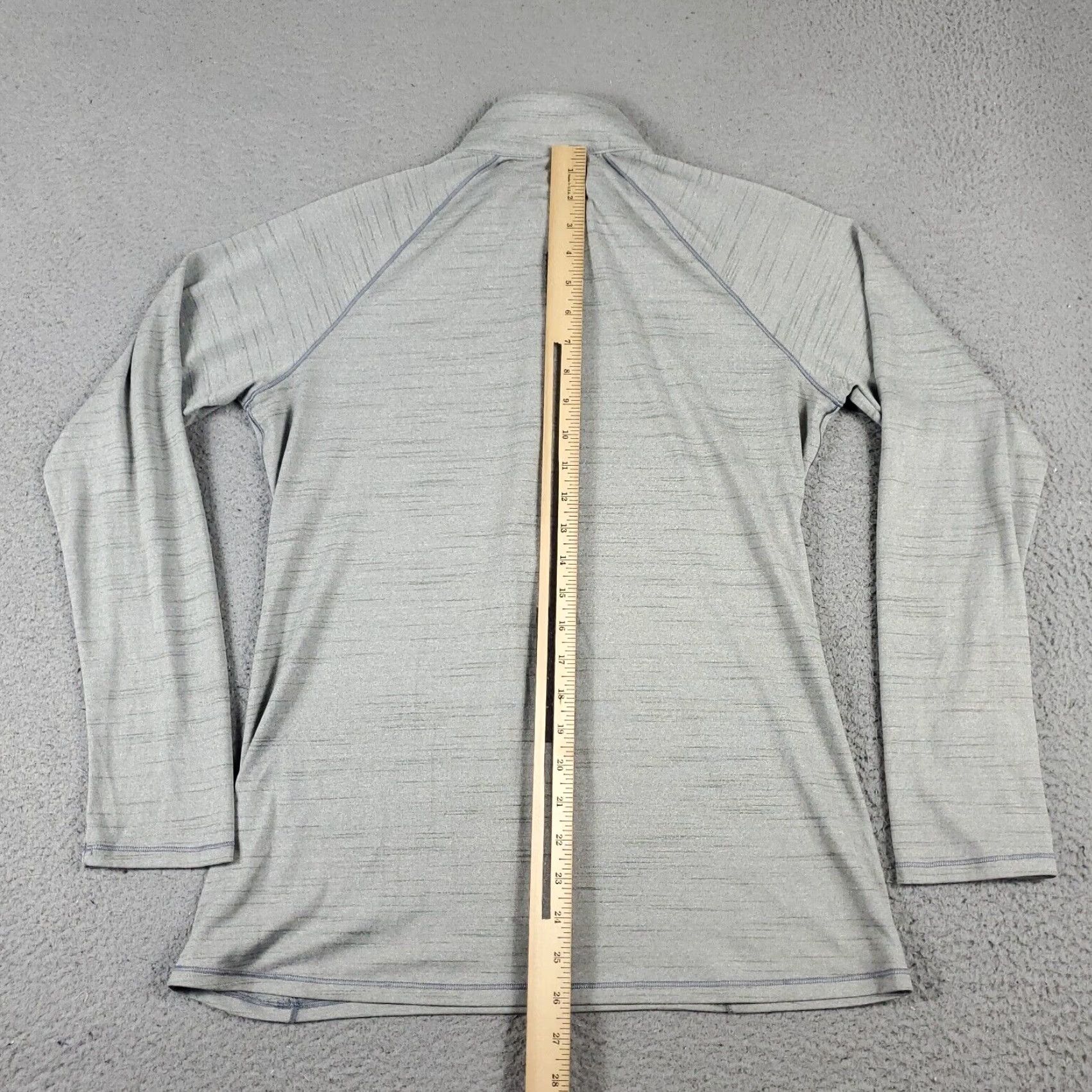 Under Armour Under Armour Women's Active Long Sleeve 1/2 Zip Shirt Medium Gray Size M / US 6-8 / IT 42-44 - 5 Thumbnail