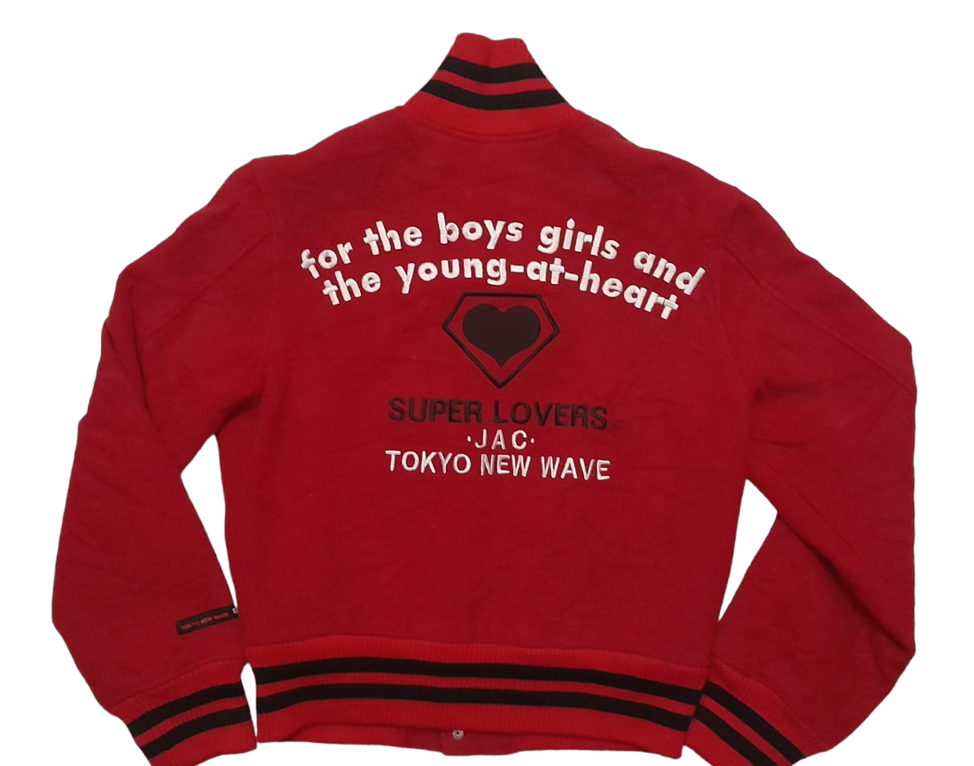 Japanese Brand SUPER LOVERS Japan Varsity Jacket Benoist Bastien (S175) Size US M / EU 48-50 / 2 - 1 Thumbnail