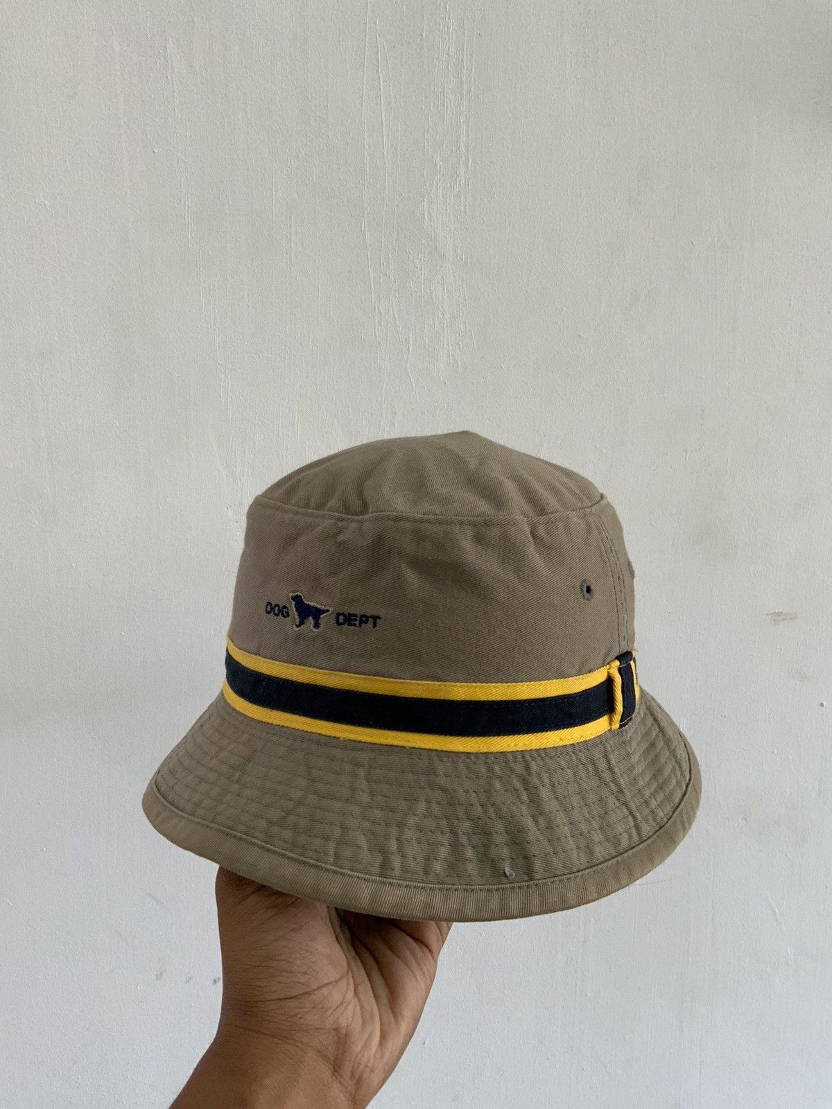 Japanese Brand Dog Dept Small Logo Spellout Outdoor Hat Size ONE SIZE - 1 Thumbnail