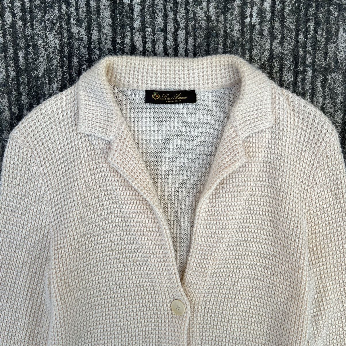 Loro Piana Loro Piana - Cashmere Elbow Patch - Cardigan Jacket Size S / US 4 / IT 40 - 4 Thumbnail