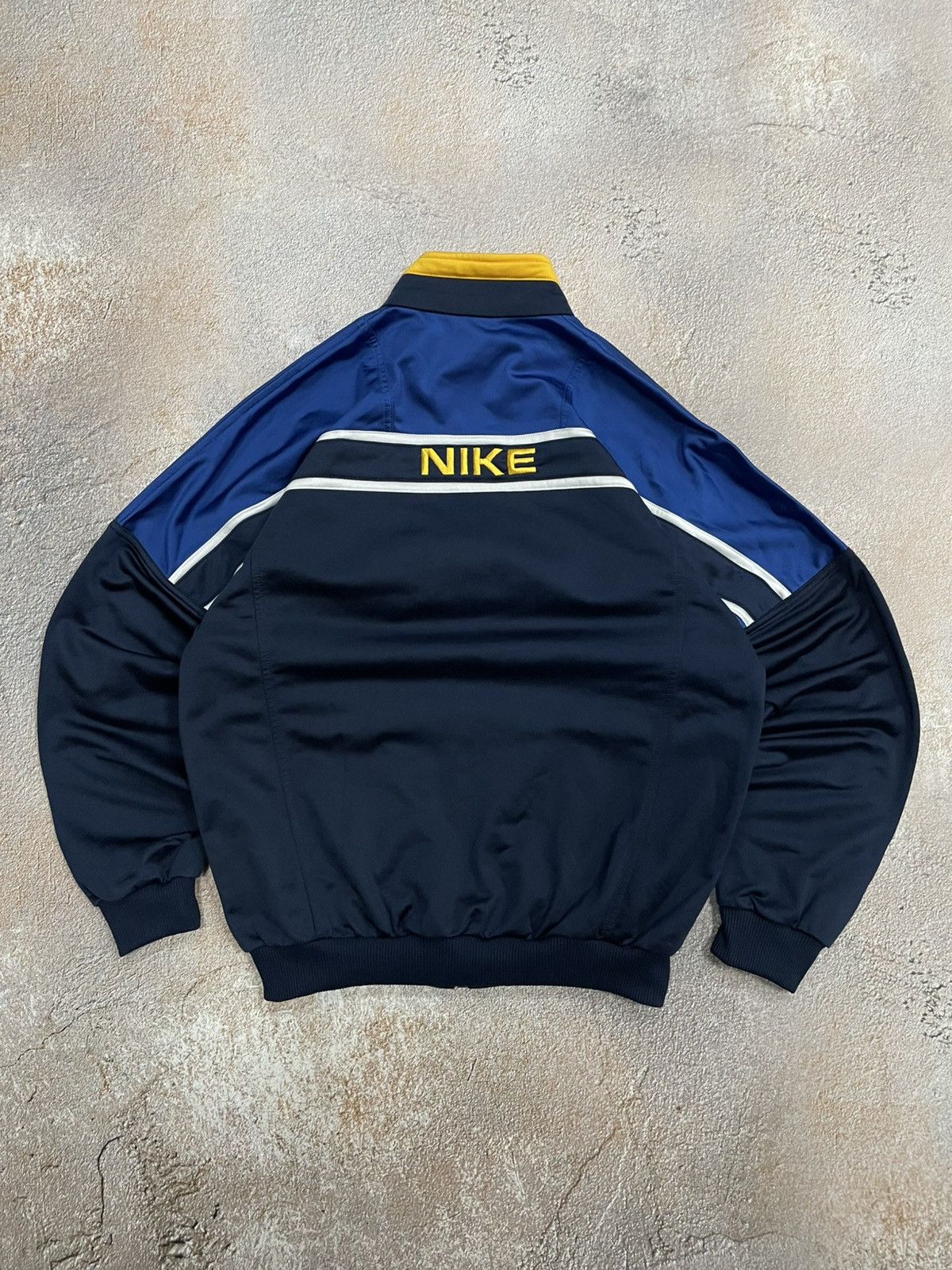Nike Nike Vintage Big Swoosh Cotton Track Jacket Size US S / EU 44-46 / 1 - 10 Thumbnail