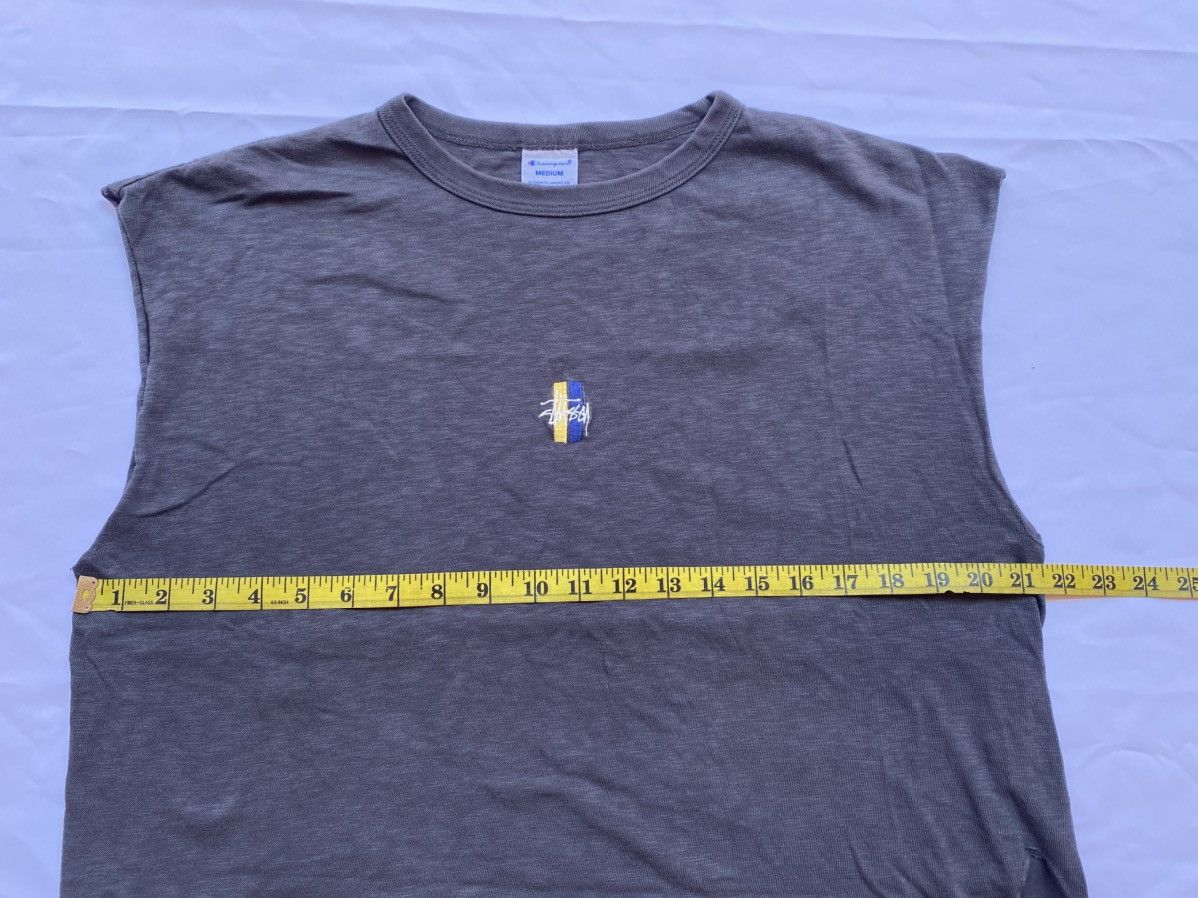 Stussy Stussy x Champion Crop Off Boxy Tee Size US M / EU 48-50 / 2 - 7 Thumbnail