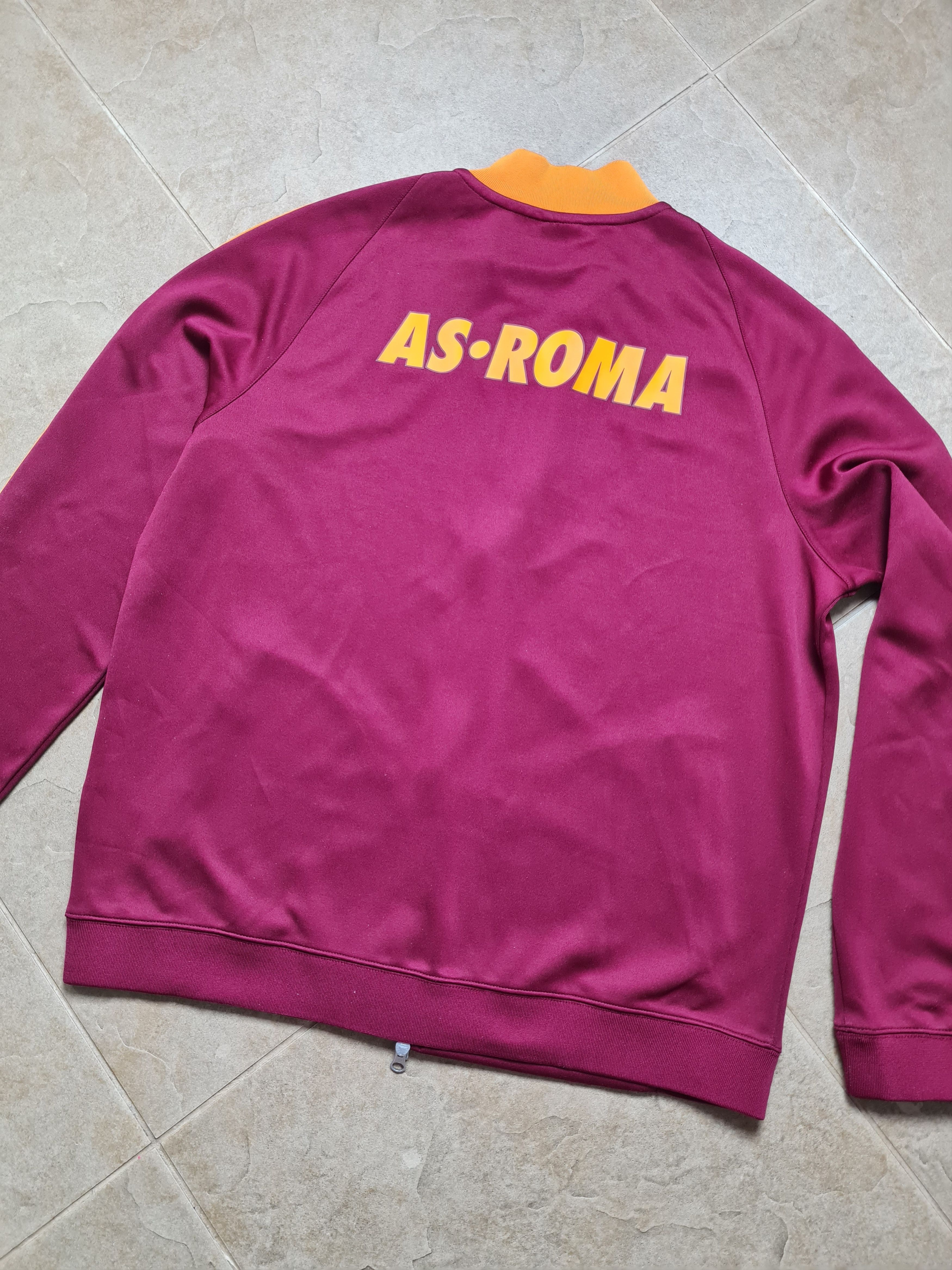 Nike AS ROMA 2015-2016 TRAINING FOOTBALL JACKET NIKE SOCCER SHIRT Size US XL / EU 56 / 4 - 14 Thumbnail