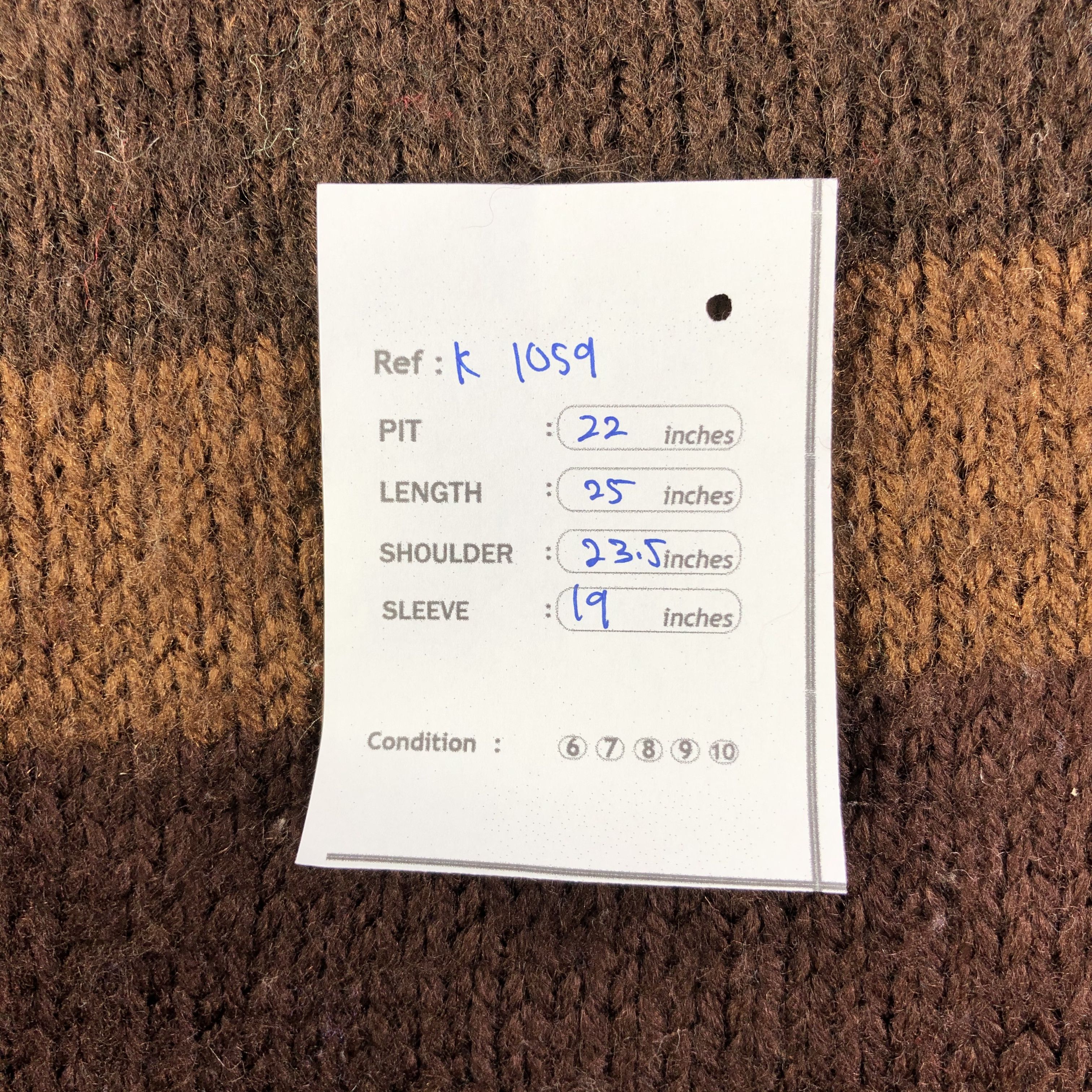 Vintage Vintage Knitwear Sweatshirt K1059 Size US M / EU 48-50 / 2 - 5 Thumbnail