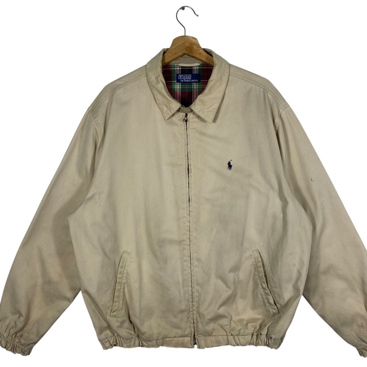 Polo Ralph Lauren Vintage 90s Polo Ralph Lauren Zipper Jacket XL Size Size US XL / EU 56 / 4 - 4 Thumbnail