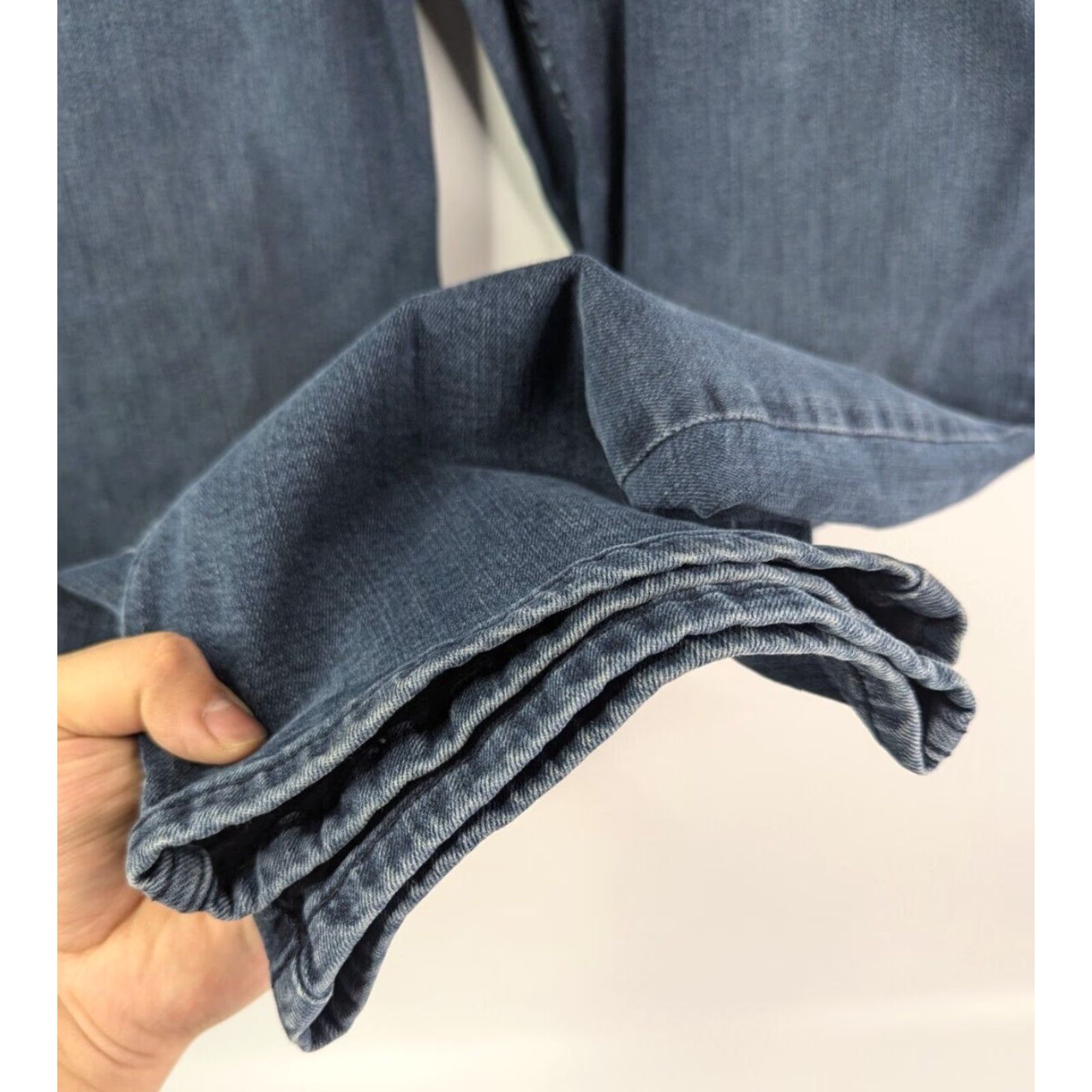 Levi's LEVI'S 514 Straight Fit Denim Jeans Blue Regular 38x28 Mens Belt Loops 5-Pocket Inseam 28 Vintage No Distressed Yes Medium Wash Size US 38 / EU 54 - 3 Thumbnail