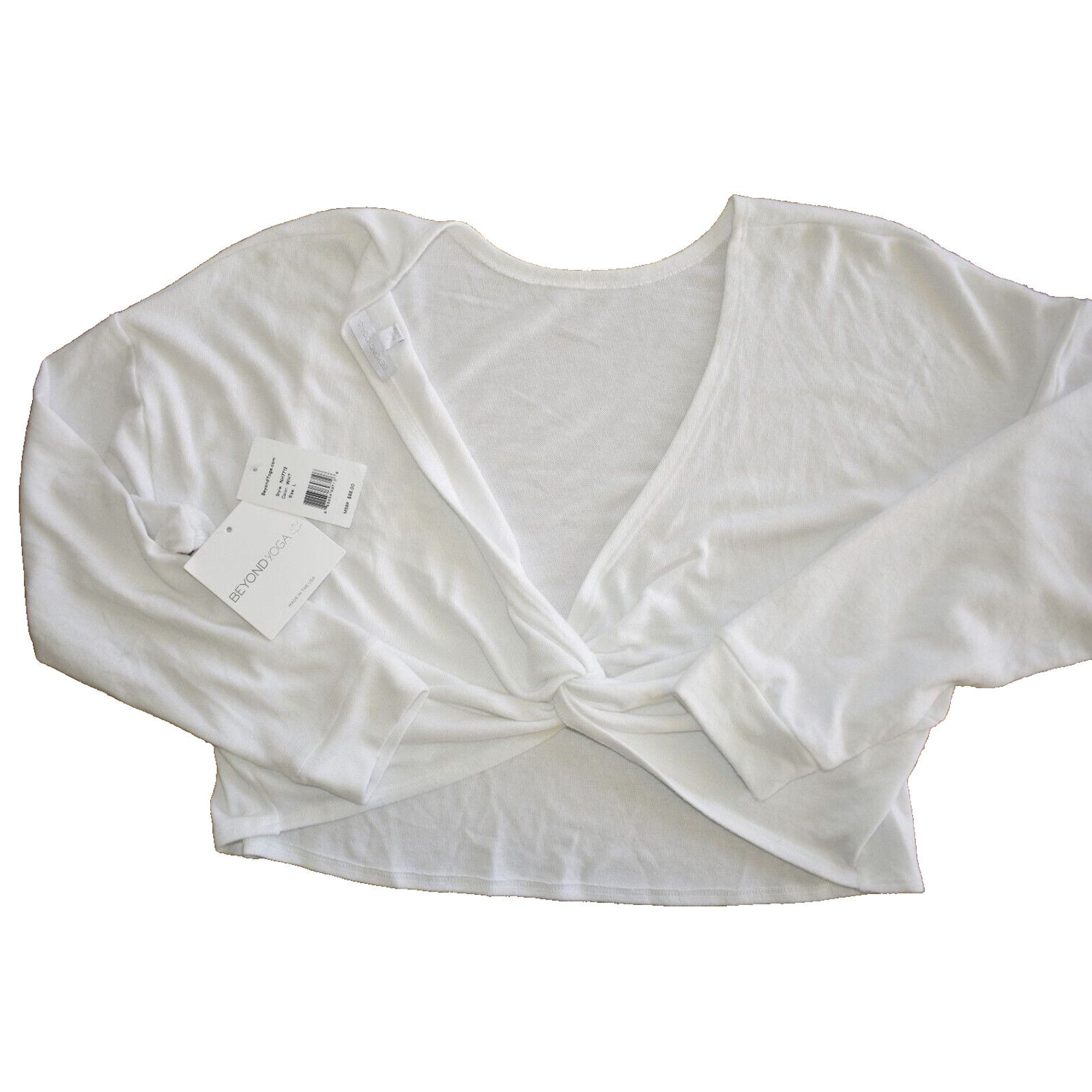 Beyond Yoga NWT BEYOND YOGA Do The Twist White Boxy Fit Sweater Size L Size L / US 10 / IT 46 - 5 Thumbnail