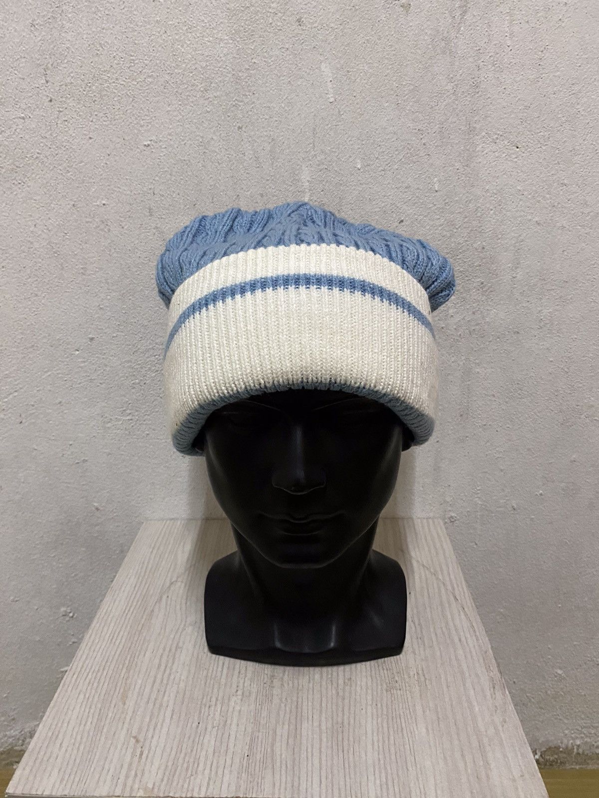 Japanese Brand Japanese Brand Plain Beanie Hat Size ONE SIZE - 2 Thumbnail